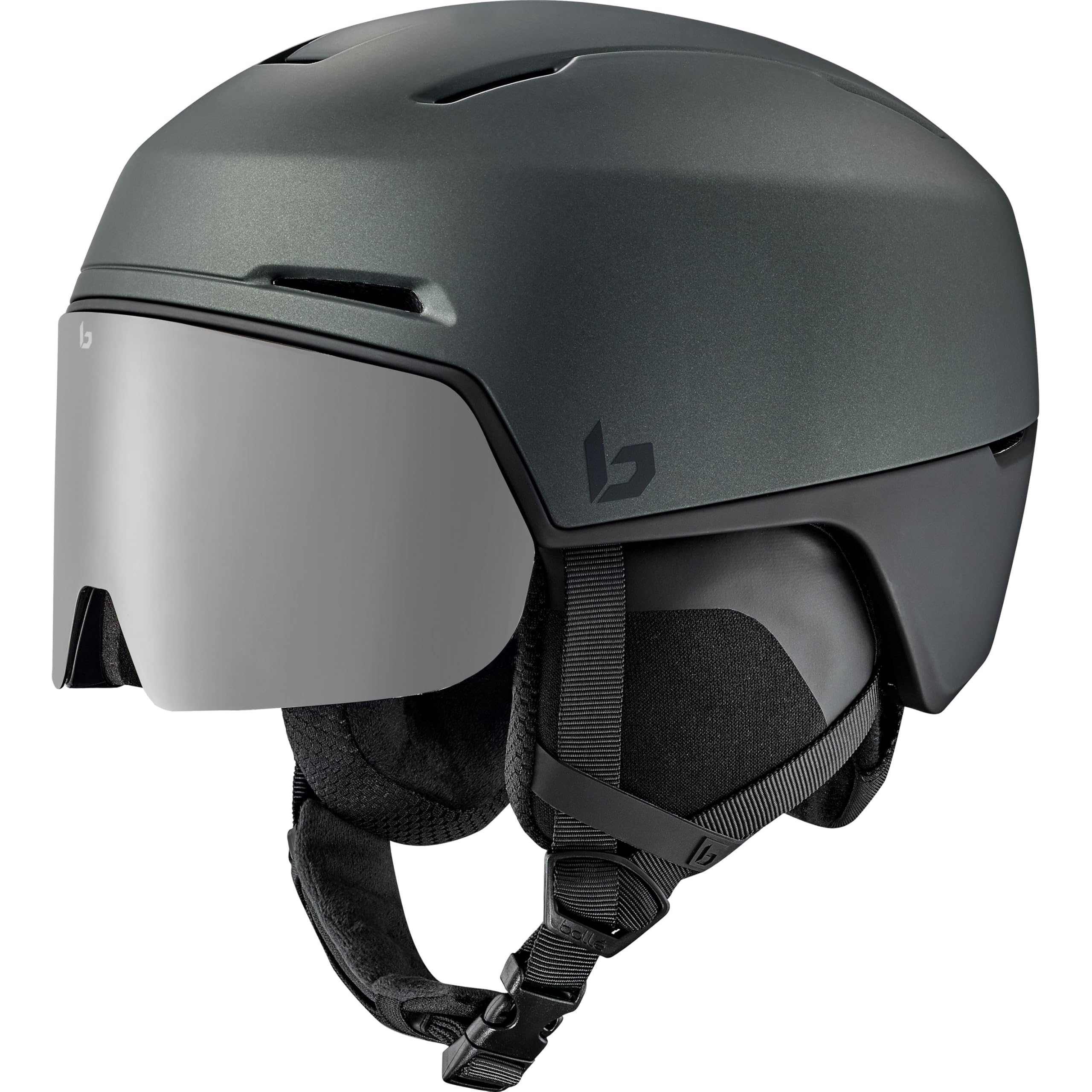 BOLLE X-Fusion Pure Helm 2025 Forest Black Matte/Brown Gun