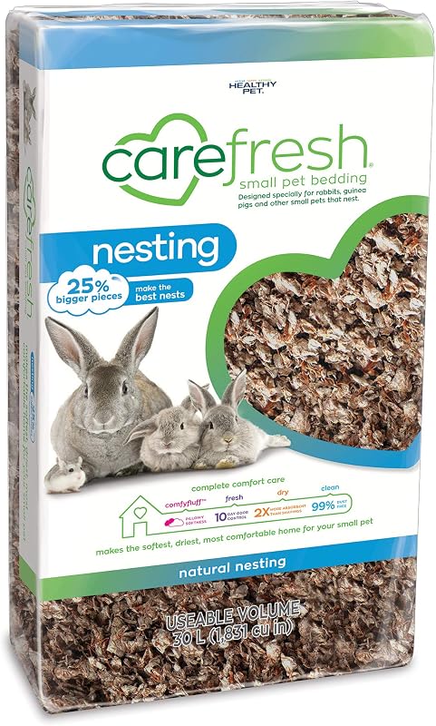 Ropa de cama para mascotas pequeñas Natural Nesting, 30 L (el paquete puede variar), Natural Nesting, 30 L