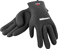 Vista 1 de Cressi Guantes de buceo de 5 dedos para adultos, protección térmica de neopreno, para cualquier actividad acuática, guantes de alta elasticidad