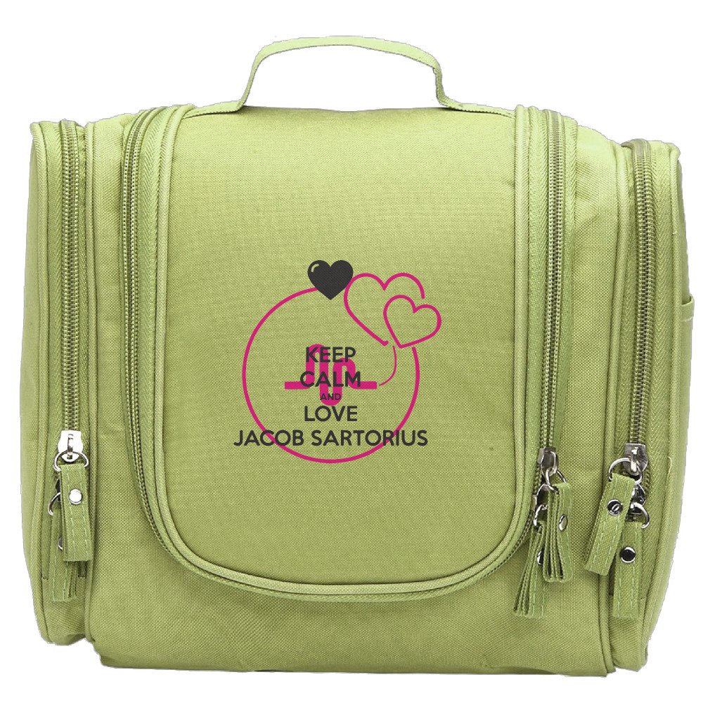 Travel Toiletry Bags Jacob Sartorius YouTube Singer Washable Bathroom Storage Hanging Cosmetic/Grooming Bag For Household Business Vacation, Multi Compartments, Waterproof Lining