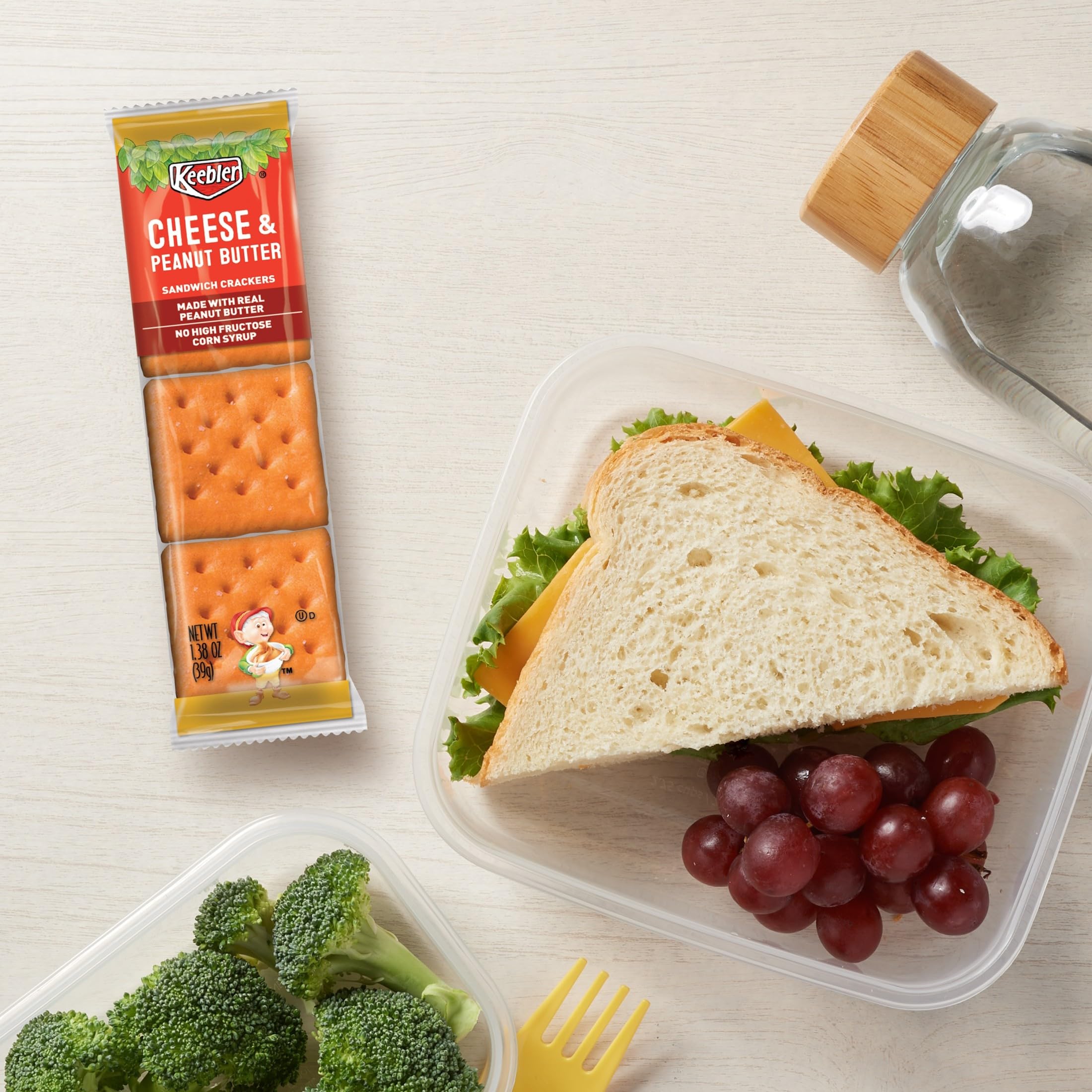 Keebler Sandwich Crackers Lunch Snacks Variety Pack 45 Packs — view 5