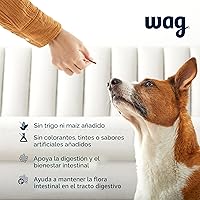 Vista 2 de Marca Yaxa – Suplemento probiótico Wag masticables diarios para perros, apoya la digestión y la salud intestinal, sabor natural de pato, 90