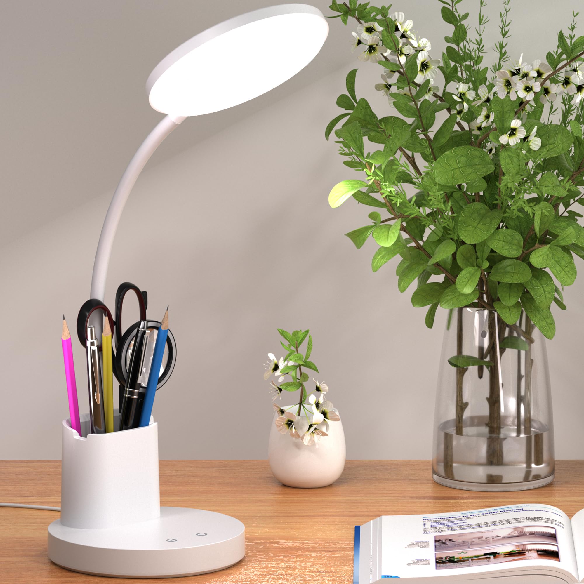 Vicsoon Desk Lamp, LED Desk Lamps for Home Office, Touch Table