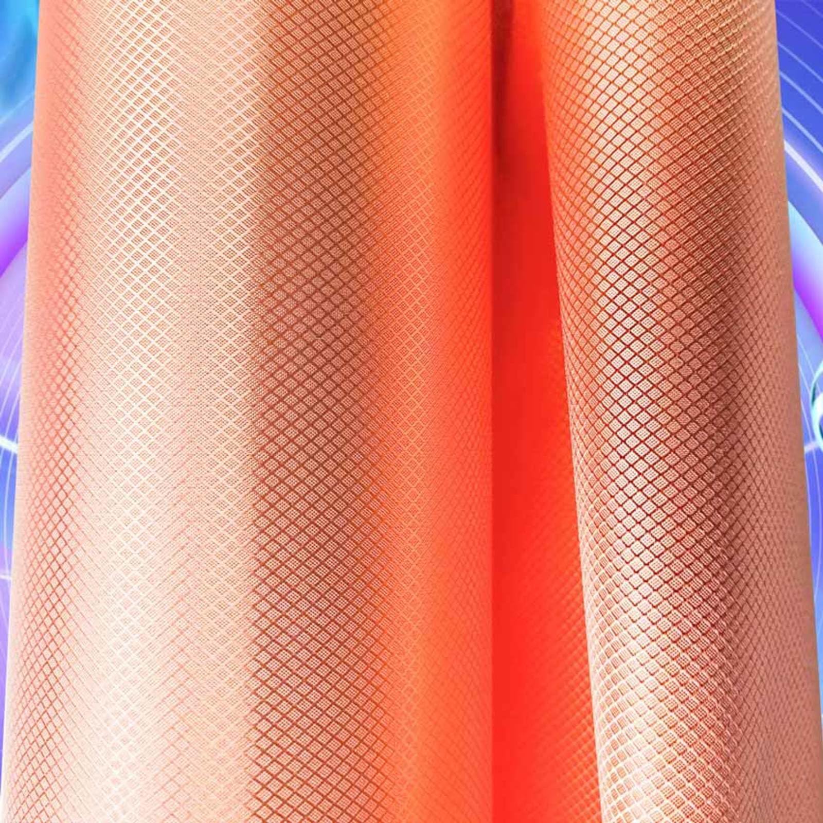 RFID Fabric EMF Fabric Cloth EMF Fabric Soft DIY Fabric Faraday Cage Cloth Signal Blocking from Cellular Signal WiFi GPS,gold-7x1.1m