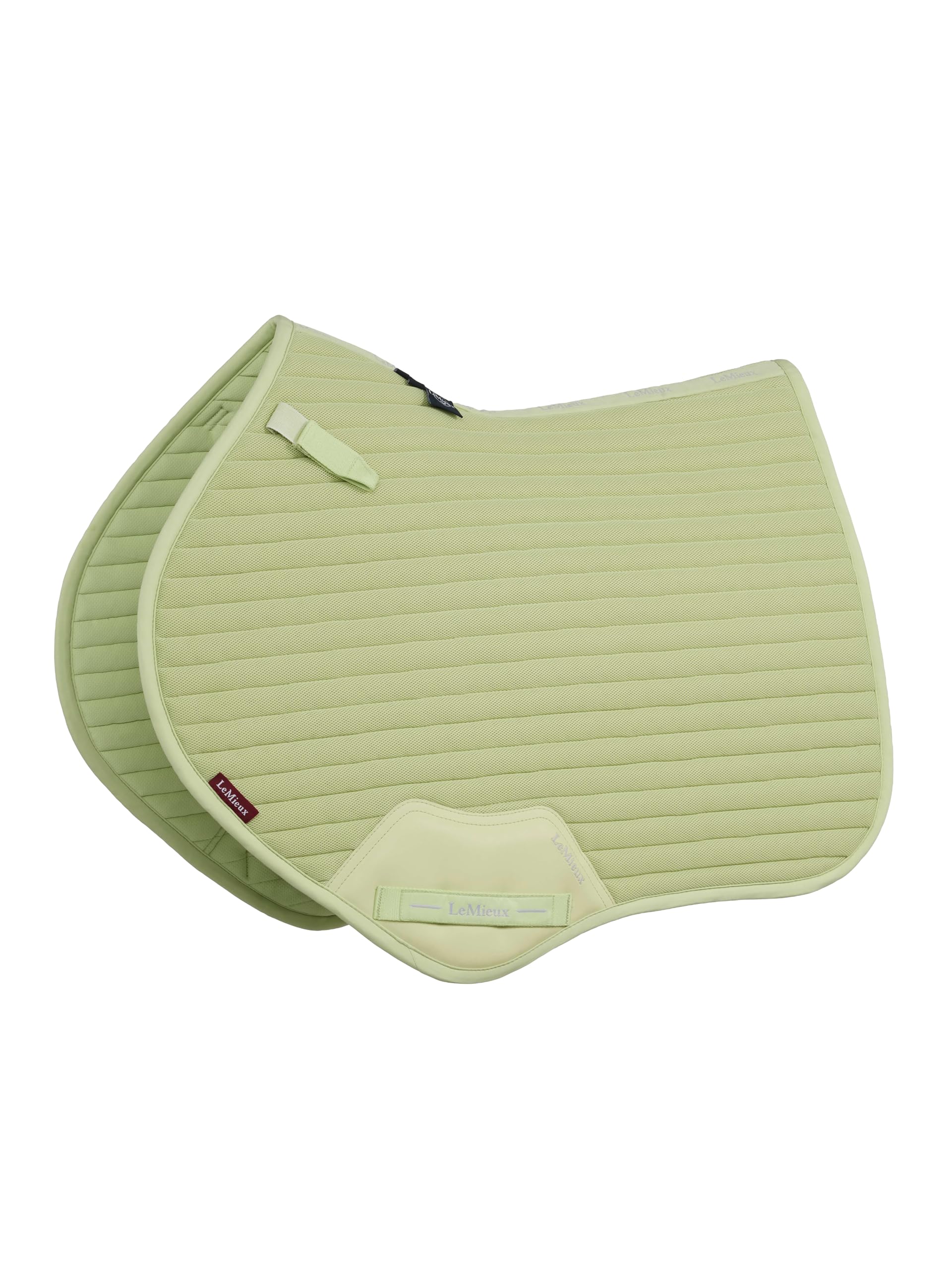 LeMieux Air-Tek Mesh Close Contact Square - Equestrian Horse Riding Saddle Pad - Breathable Mesh Upper - Self Cool Lining - Macaron - Small/Medium