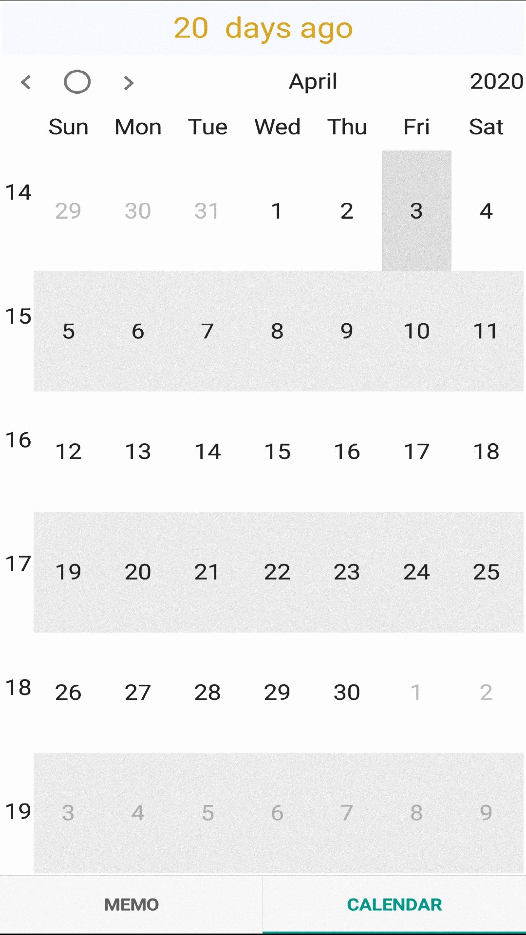 Quick Callender Aplicación QuickCal - Calendar & Memos en Amazon Appstore
