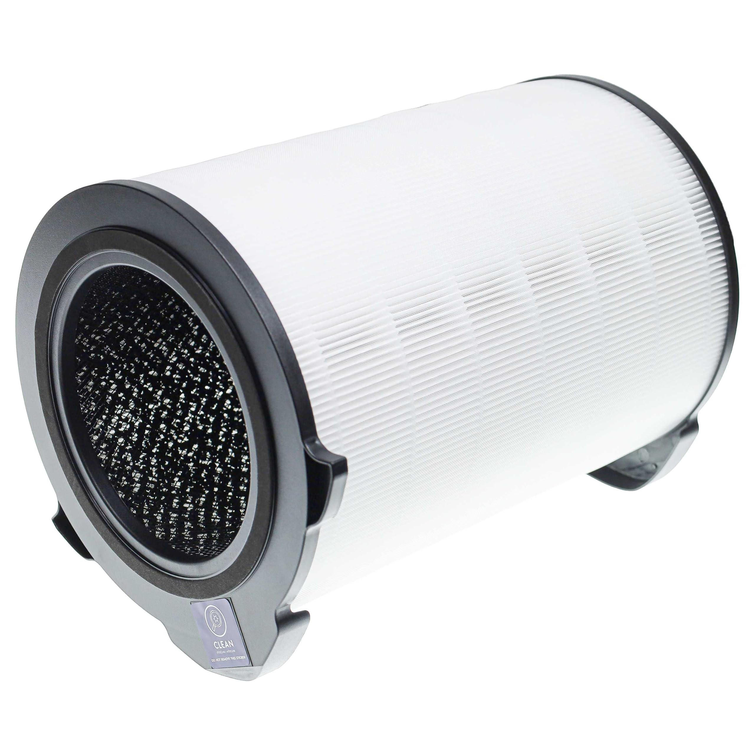 vhbw 4x filtro de aire reemplaza AEG AFDCLN6 | para purificador - Filtro combi HEPA (H13) + carbón activo
