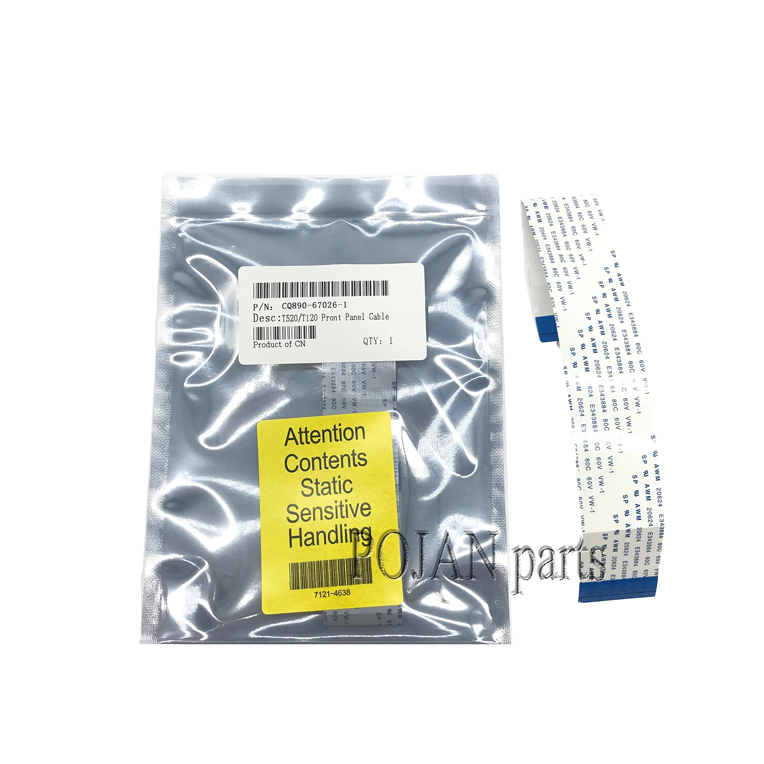 Printer Accesstories CQ890-67026 CQ890-67082 Control Panel Cable for Designjet T120 T520 24&36 Series Printer Plotter Parts POJAN Store