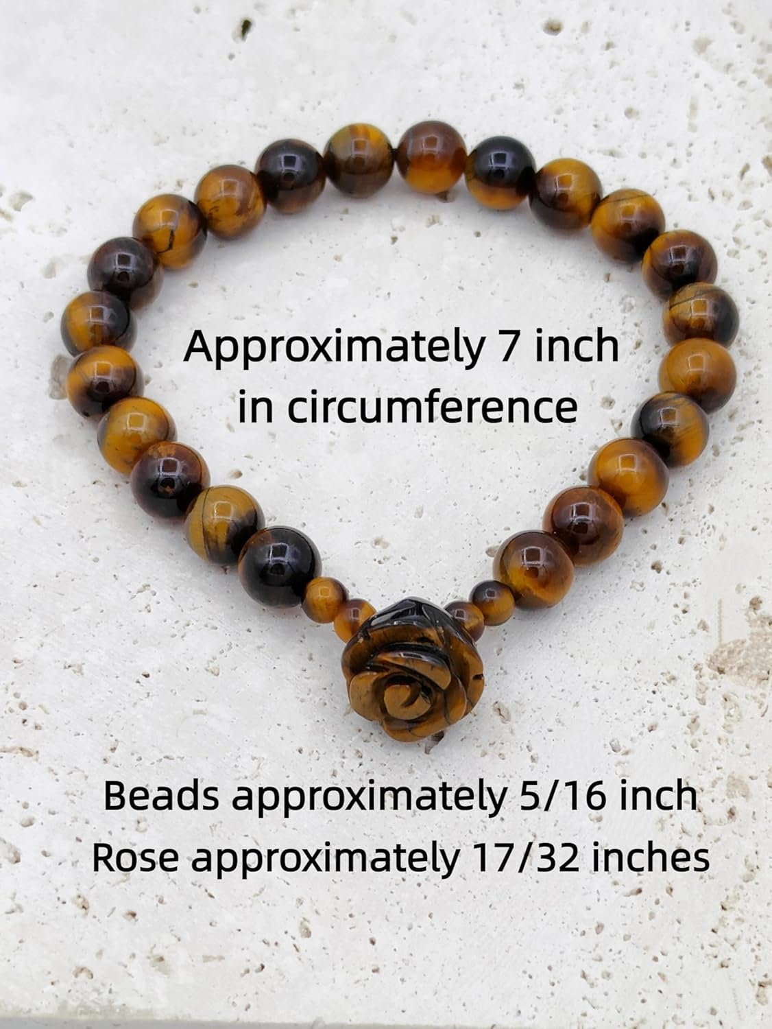 Obsidian Beads Bracelets Handmade Crystal bracelet Healing or Love or Protection Gemstone Stackable Bracelets for Couple or Bestfriend's Holiday Gift 8MM+(0.31") Obsidian - Image 4