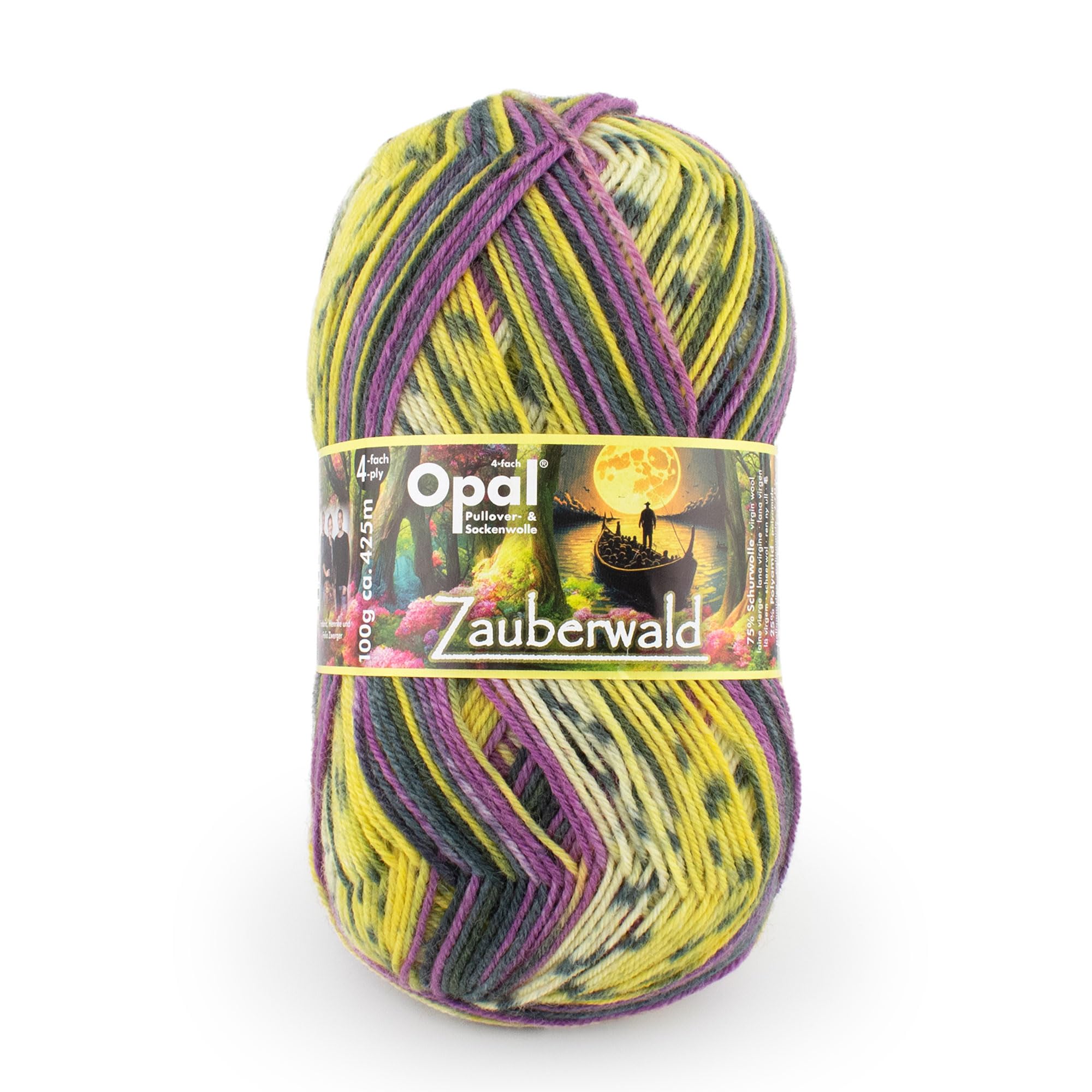 Amazon | 毛糸 ソックヤーン Opal オパール Zauberwald（魔法の森