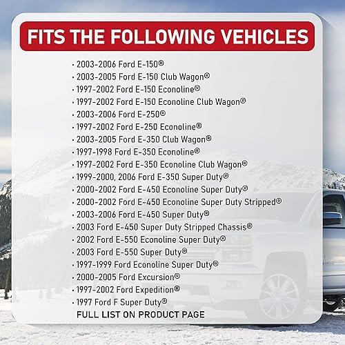 Miniatura 5 de Palanca de cambio de transmisión automática, compatible con Ford y Lincoln - E150, E250, E350 Club Wagon, E450 Econoline Super Duty, Excursion,