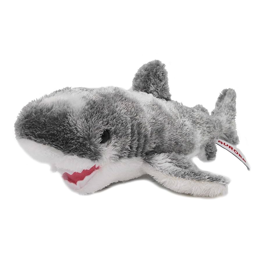 ホオジロザメ リアルワールド ぬいぐるみ AMUFUN リアルワールド ホオジロザメ ぬいぐるみ サメ 鮫の通販