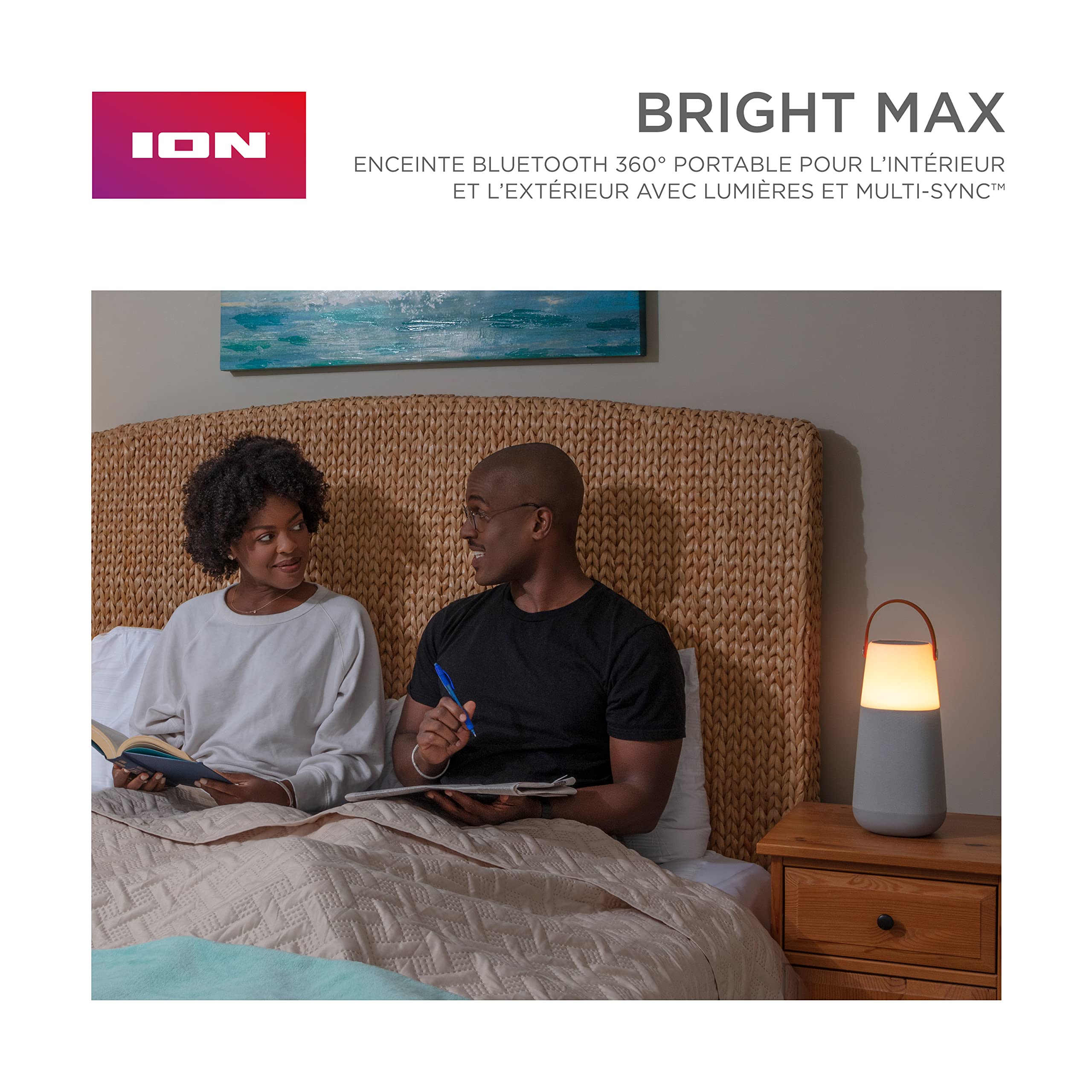 ION Bright Max Enceinte Bluetooth Portable Résistante à l'eau 60W