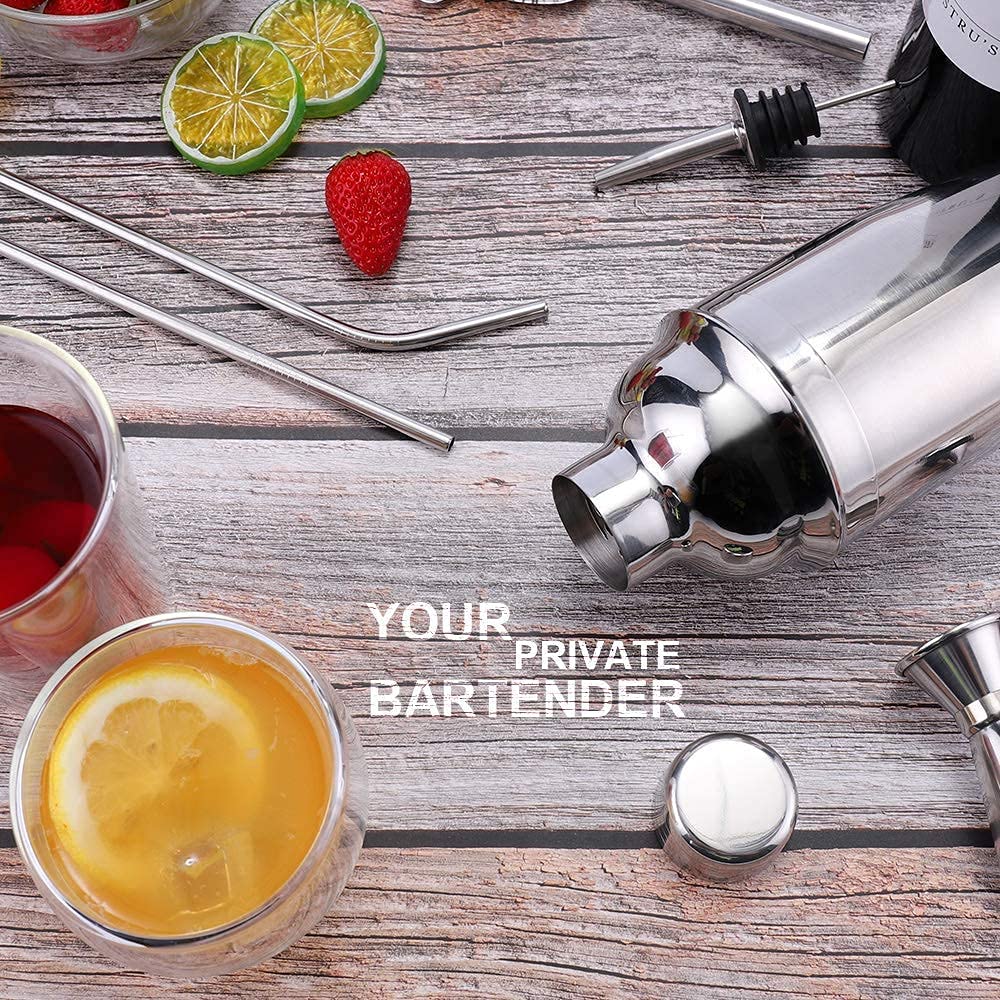 Amazon｜カクテル シェーカー 750ML、カクテル メイキング セット