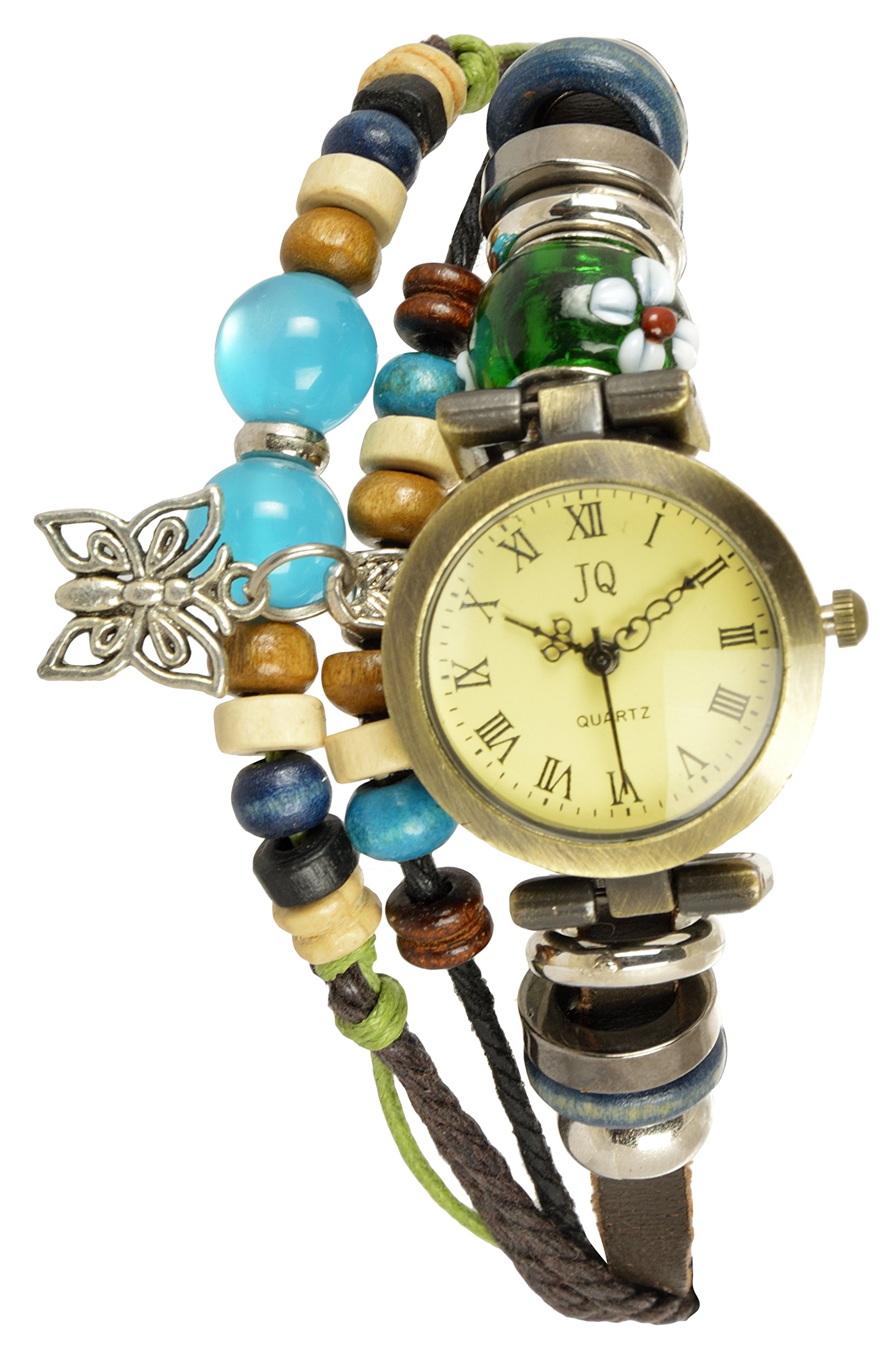 JQ Analog Off-White Dial Women's Watch - TT010