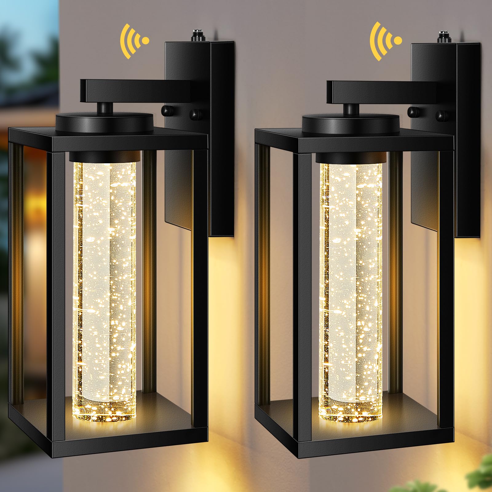 Photo 1 of VIANIS 2-Pack Large Exterior Wall Mount Light Fixtures