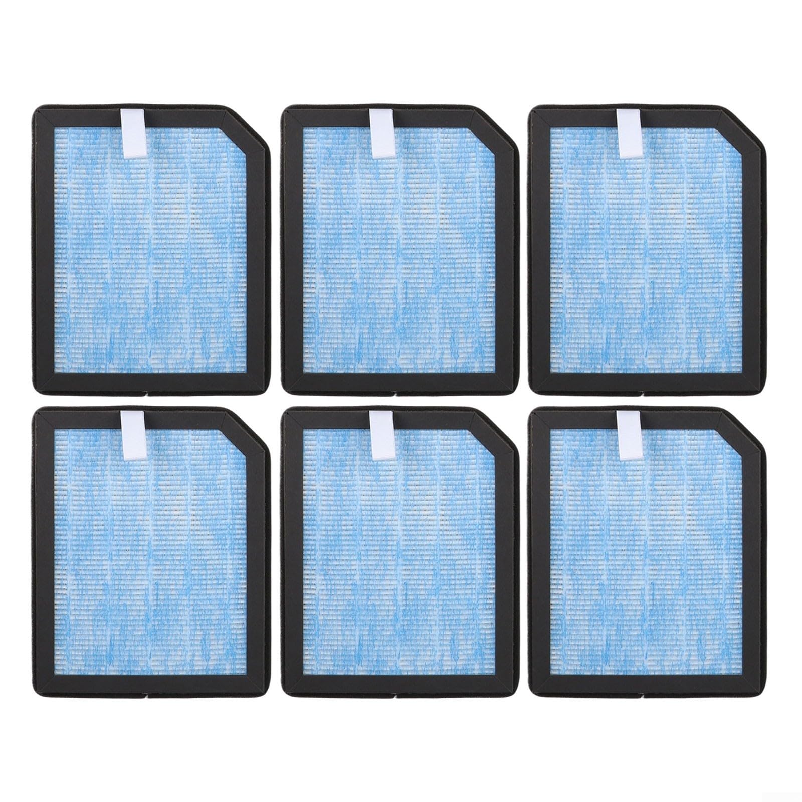 H13 True HEPA Filtros de repuesto para purificador de aire Aircillin AP1501, filtración de 3 etapas con carbón activado, paquete de 4 (paquete de 6)