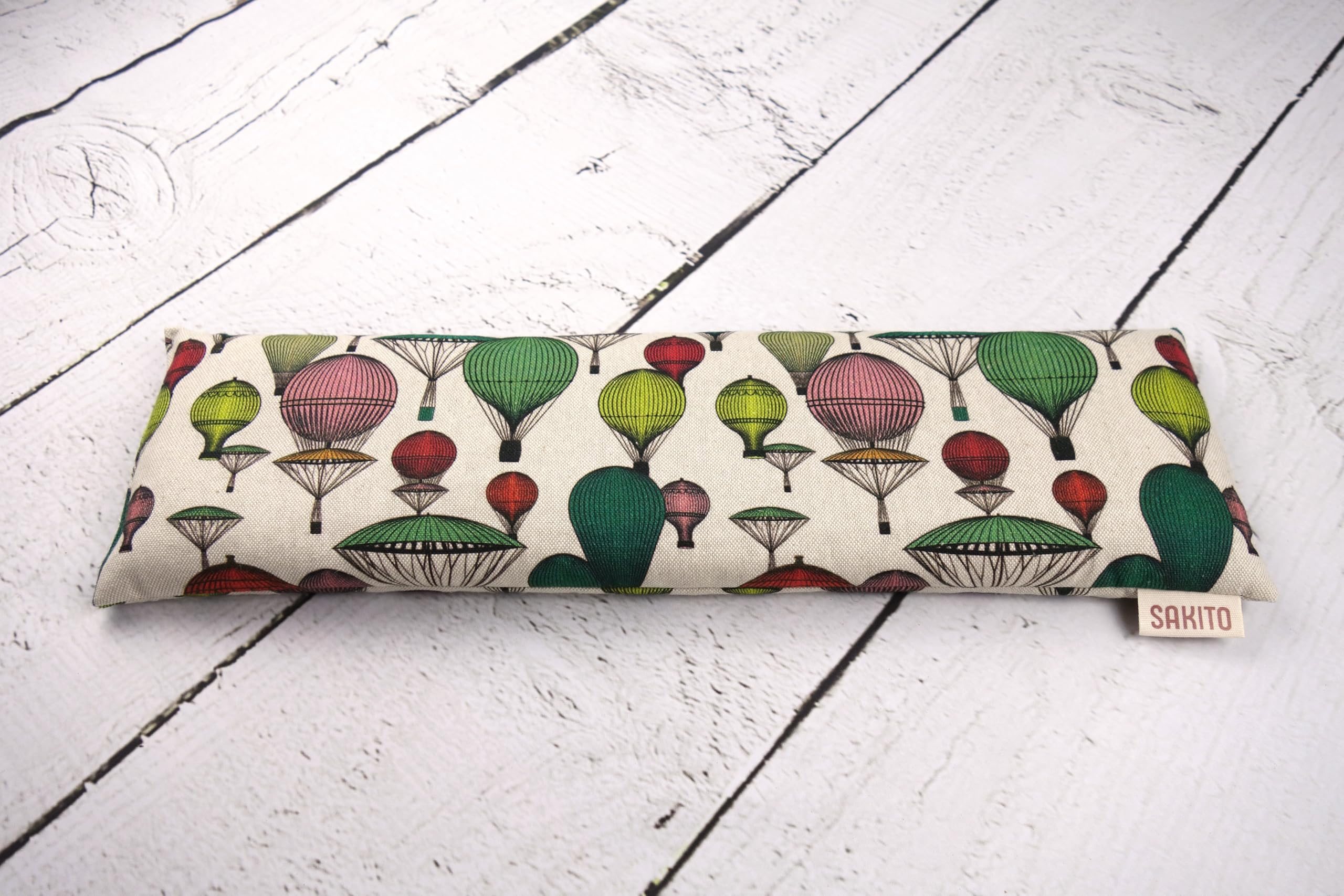 Cuscino Termico Cervicale Inodore (42x12 cm) - Cuscino Cervicale Riscaldante - Cervicale Riscaldante - Scalda Collo Cervicali - Scaldino con Semi - Cuscino di Semi di Grano Non Profumato