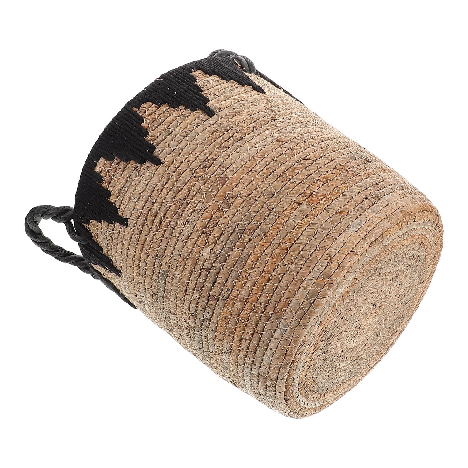 VICASKY Cesta de Almacenamiento de Algas Marinas Tejida a Mano con Gran Capacidad y Diseño Natural para Guardar Juguetes y Ropa en Sala de Estar o Dormitorio