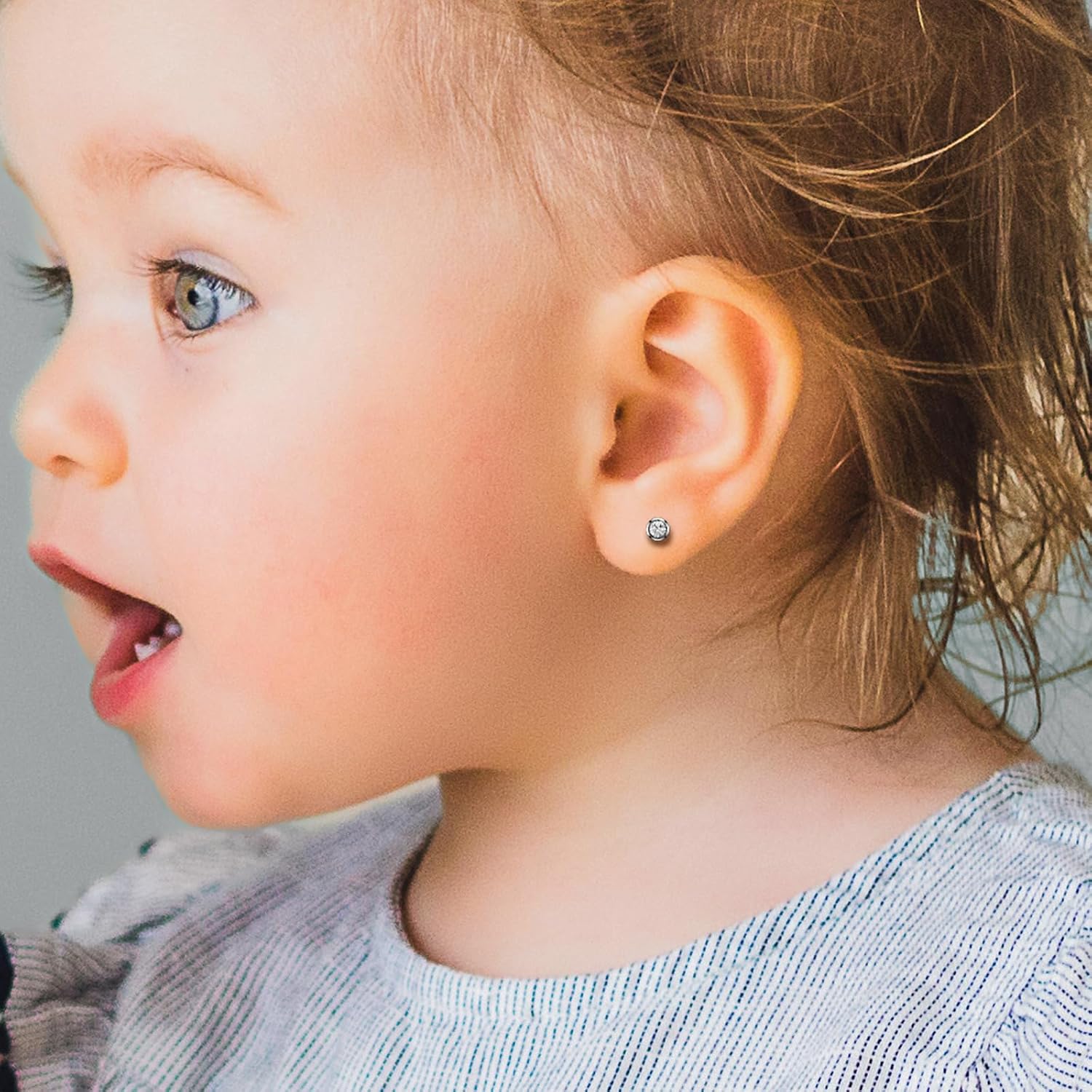 Ear Piercing Kits and Moissanite Diamond Stud Earrings for Women