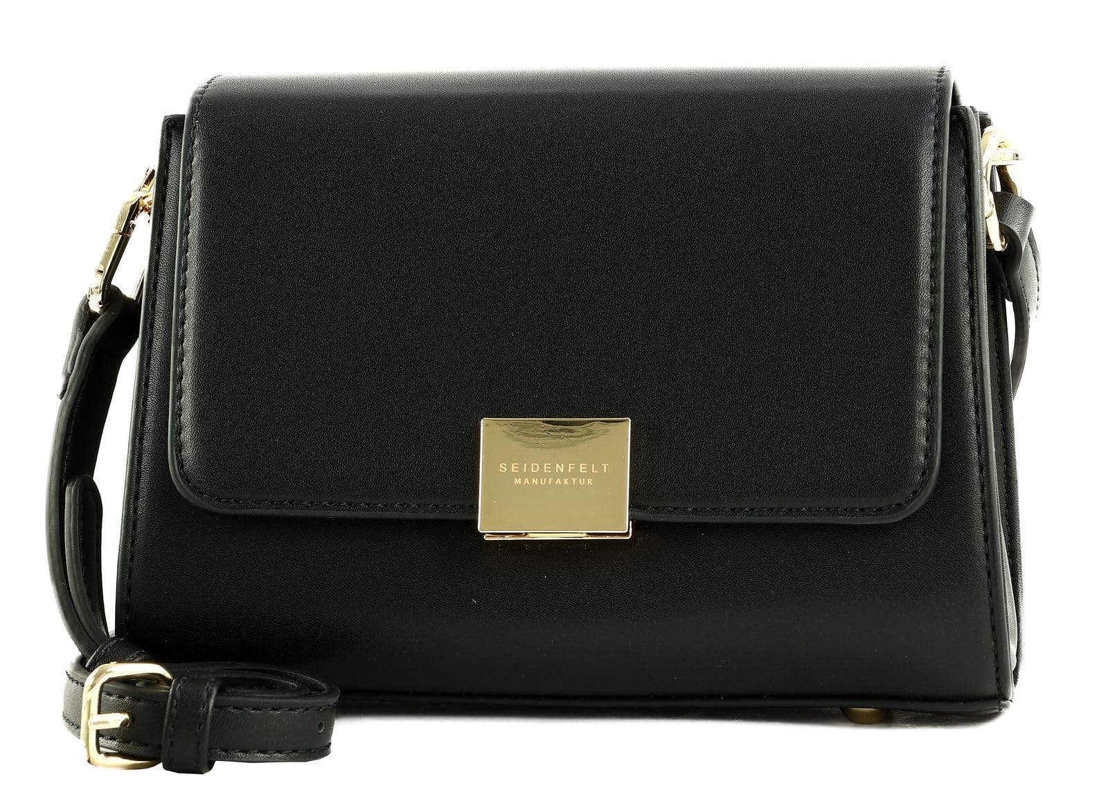 Seidenfelt Ellanda Umhängetasche 20 cm black/gold Product Description