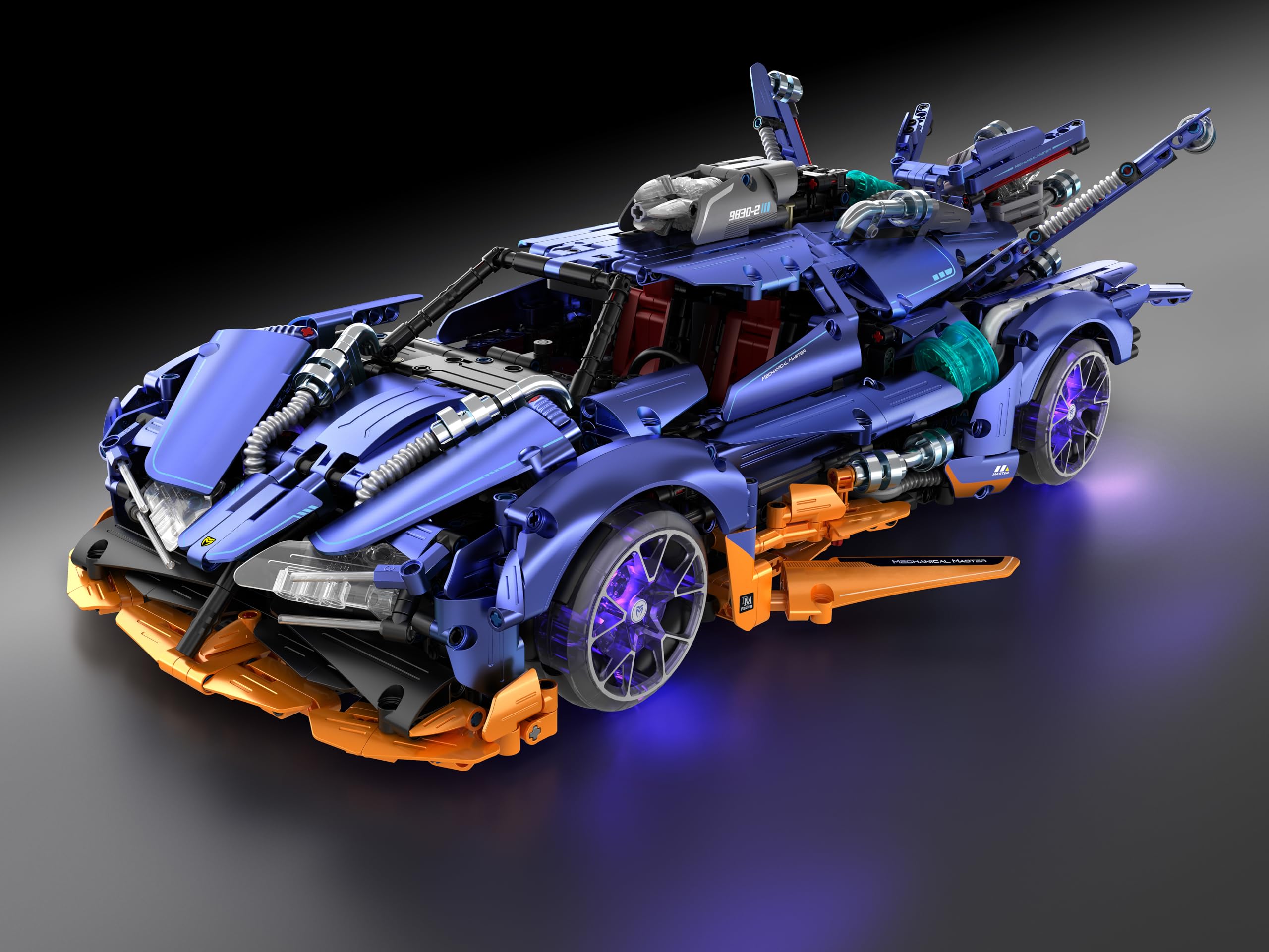 IM.Master Coche RC De Bloques 1:18 – 450 Piezas Con Mando Y App Para Programar Trayectorias