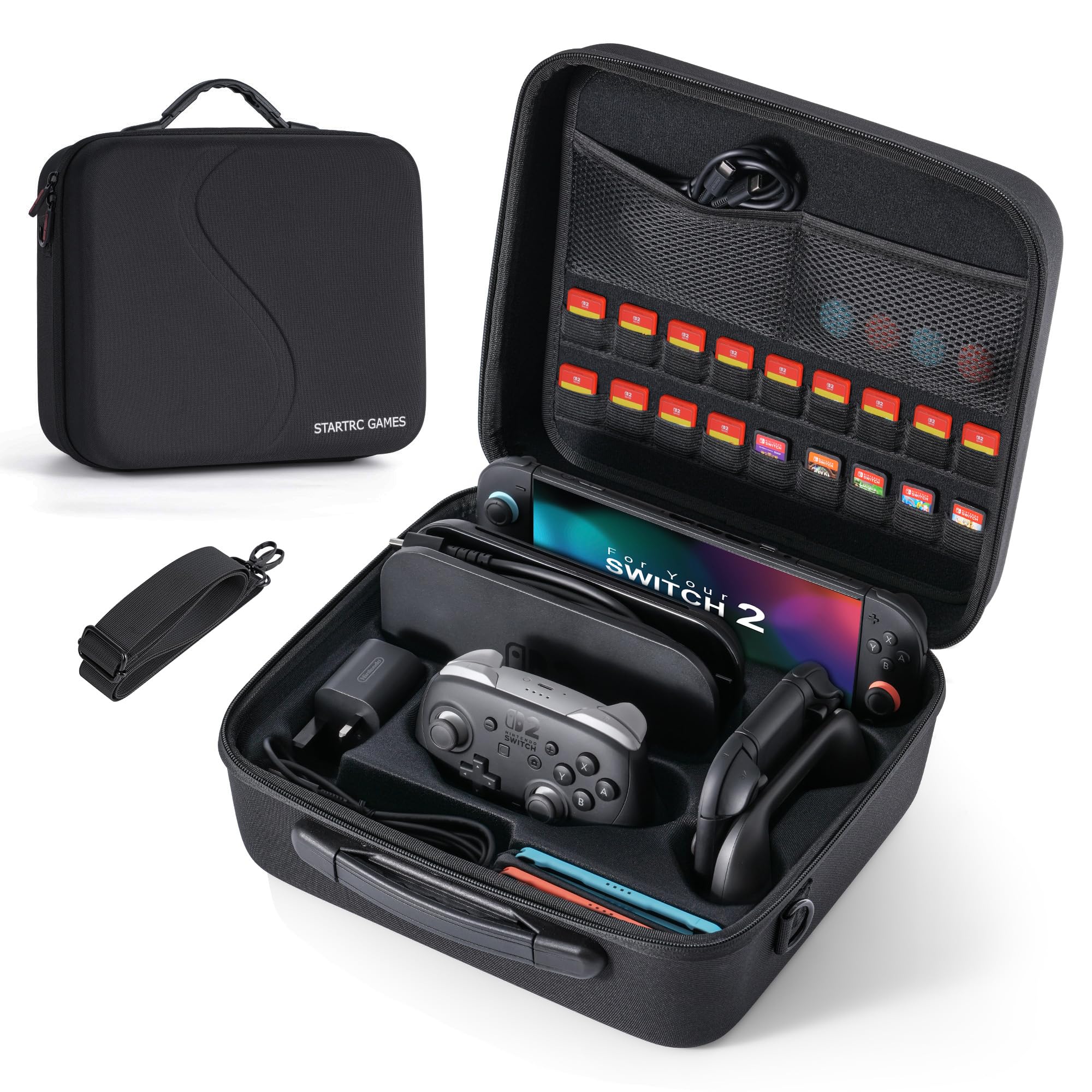 Amazon.co.jp: STARTRC GAMES Switch 2 ケース スイッチ2 オールイン
