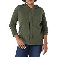 Amazon Essentials Maglione Pullover con Cappuccio Morbido al Tatto Donna