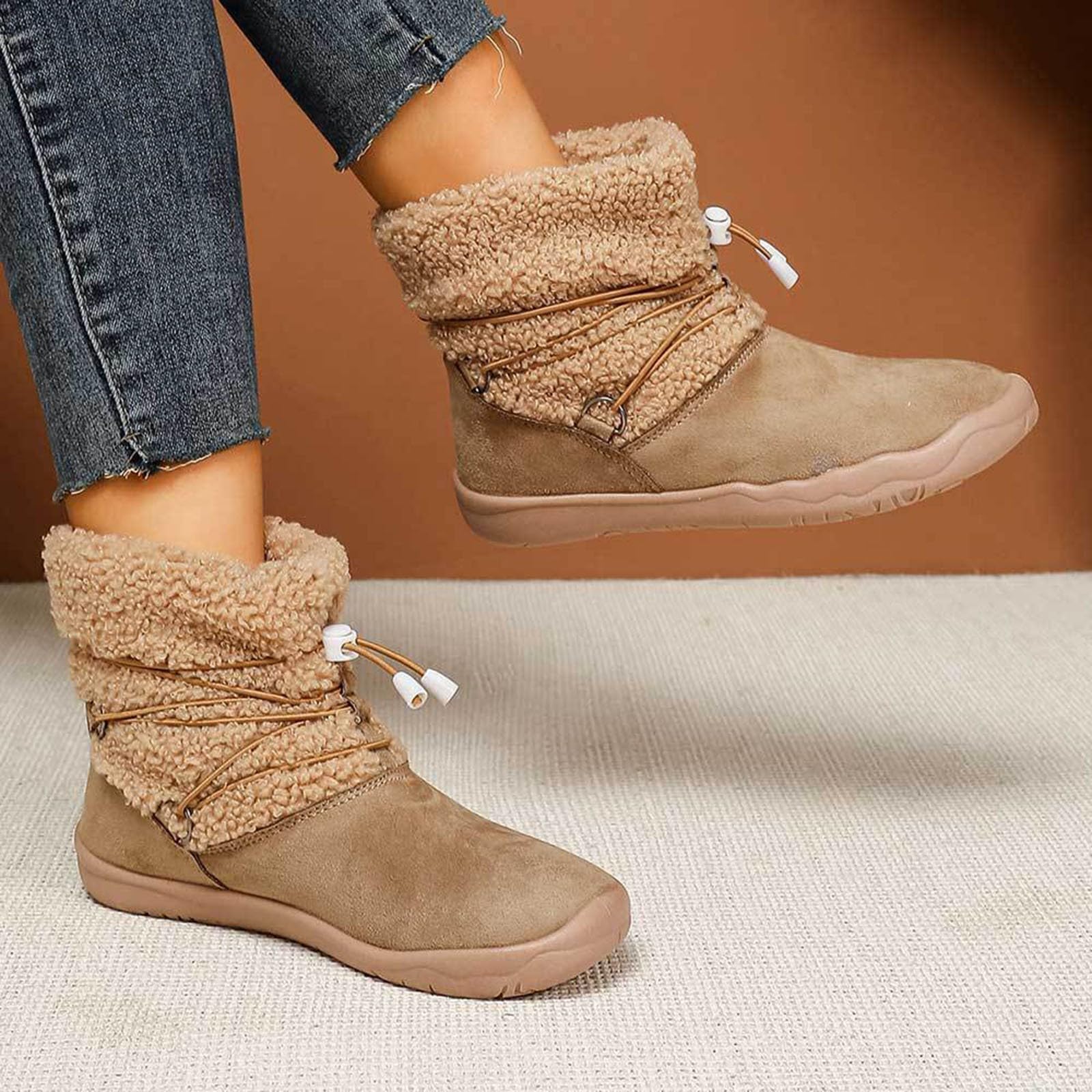 Ciabatte Donna Pantofole Donna Scarpe Pelose Lana Cotta Scamosciate Stivaletto Coppia Lui Lei Da Casa Uomo Pelo In Blu Invernali Chiuse Feltro Il Pelliccia Calde 35 Memory Foam Babbucce Con Zeppa