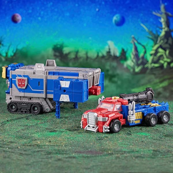 Transformers Generations Legacy Evolution, Figurine Armada Universe Optimus Prime Classe Commandant de 19 cm, pour Filles et garçons, à partir de 8 Ans - 5