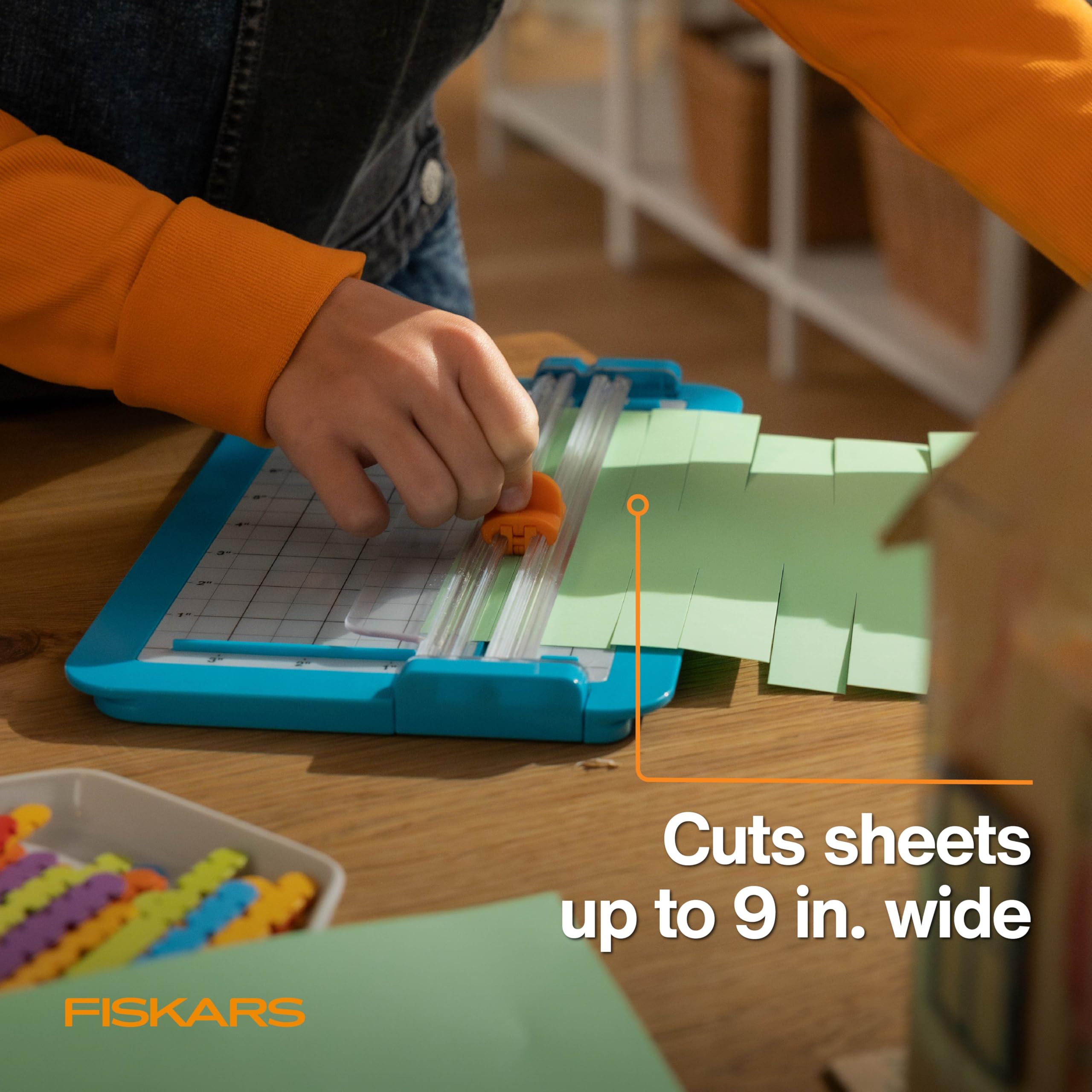 Kids Paper Trimmer - Easy Cutting for Crafts -8