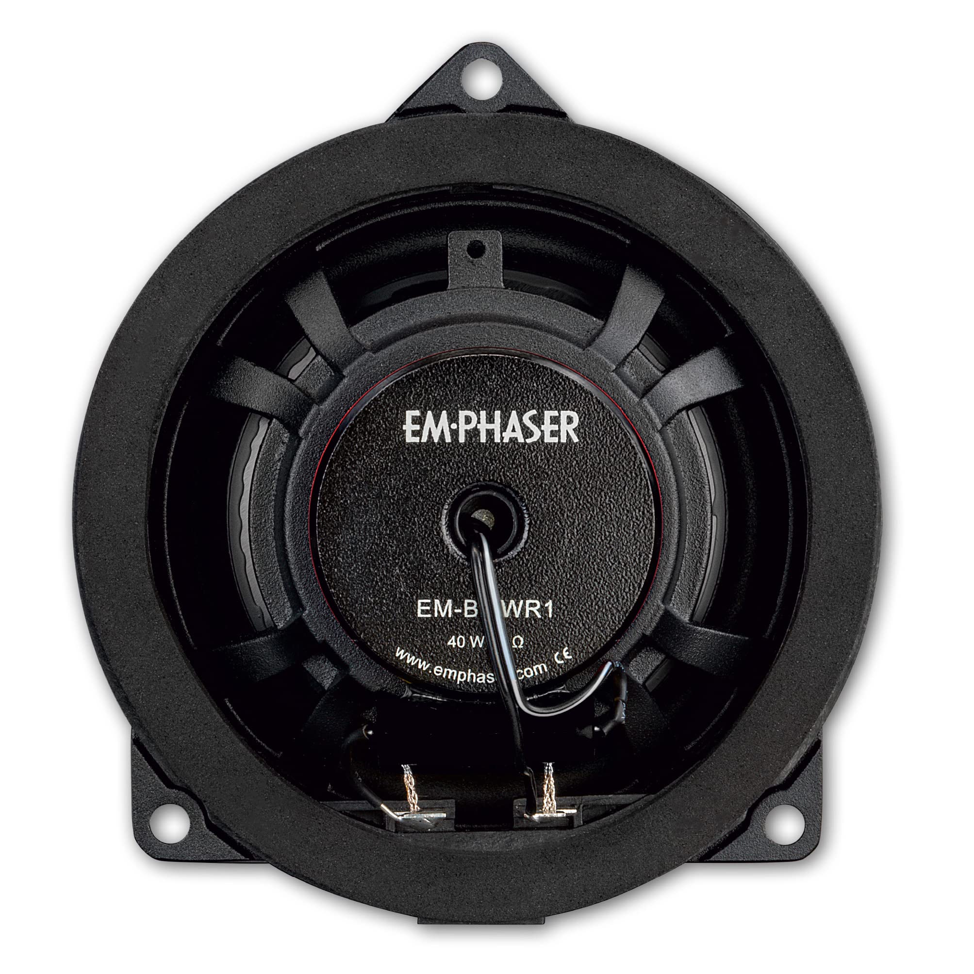 EMPHASER EM-BMWR1 – 10 cm Koaxial System, Autolautsprecher, kompatibel mit BMW und MINI, Plug & Play Lautsprecher Set für Türeinbau