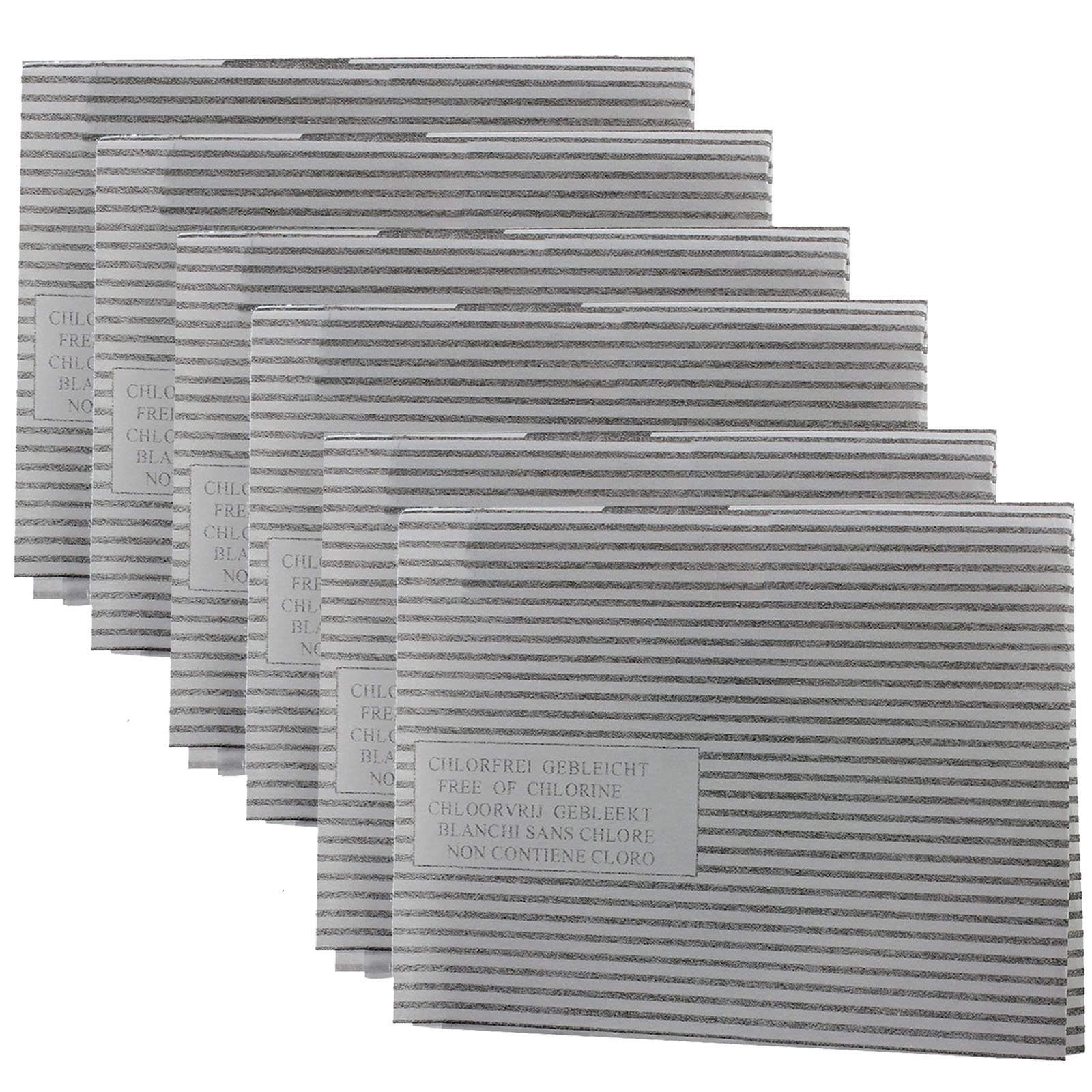 Spares2go Universal Cooker Hood 'Magic' Grease Filter With Saturation Indicator For Kitchen Extractor Fan Vent (6 X Cut To Filters) Size 6
