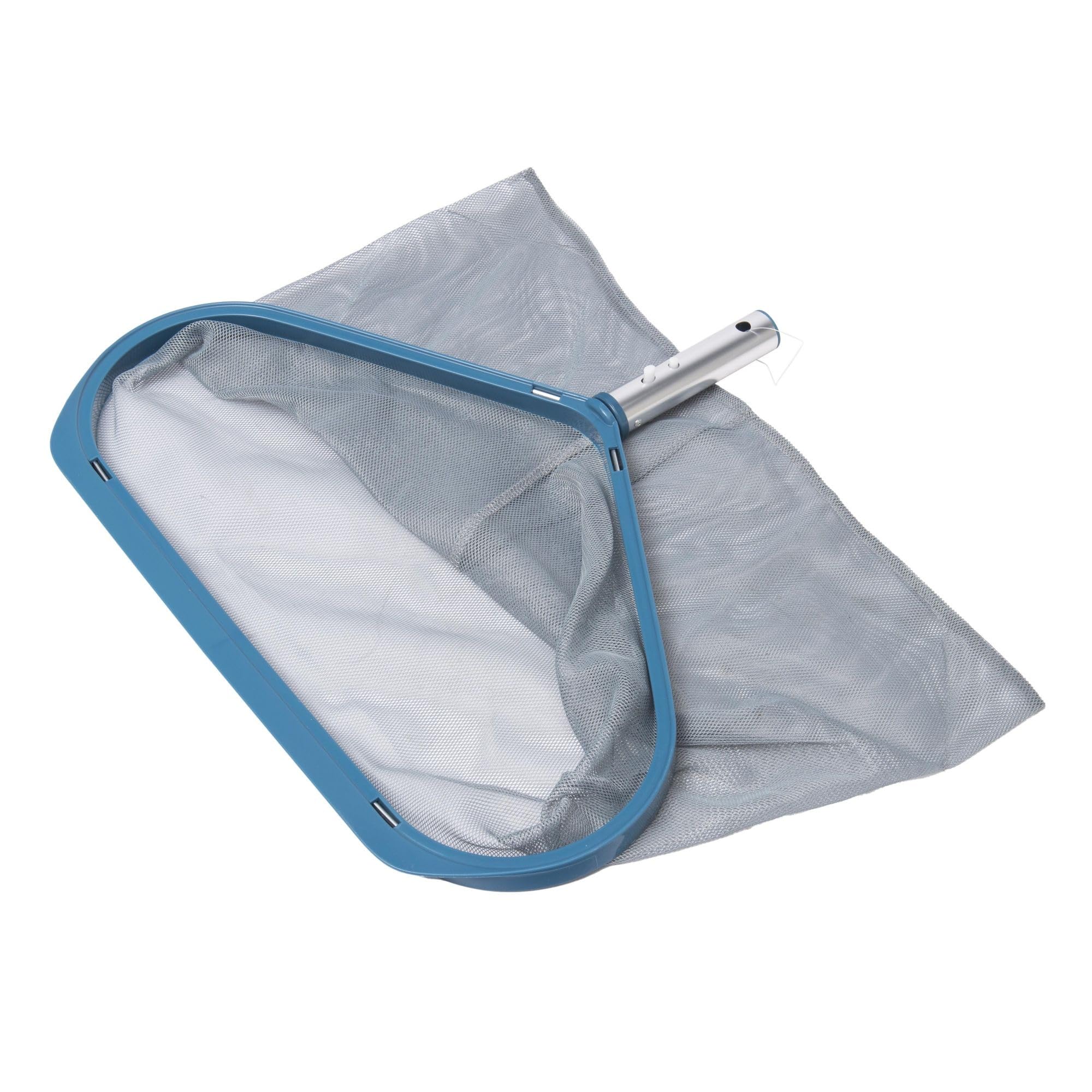 Astralpool Bodenkescher Blue Line – Bodenkescher mit Aluminiumrahmen und feinem Netz