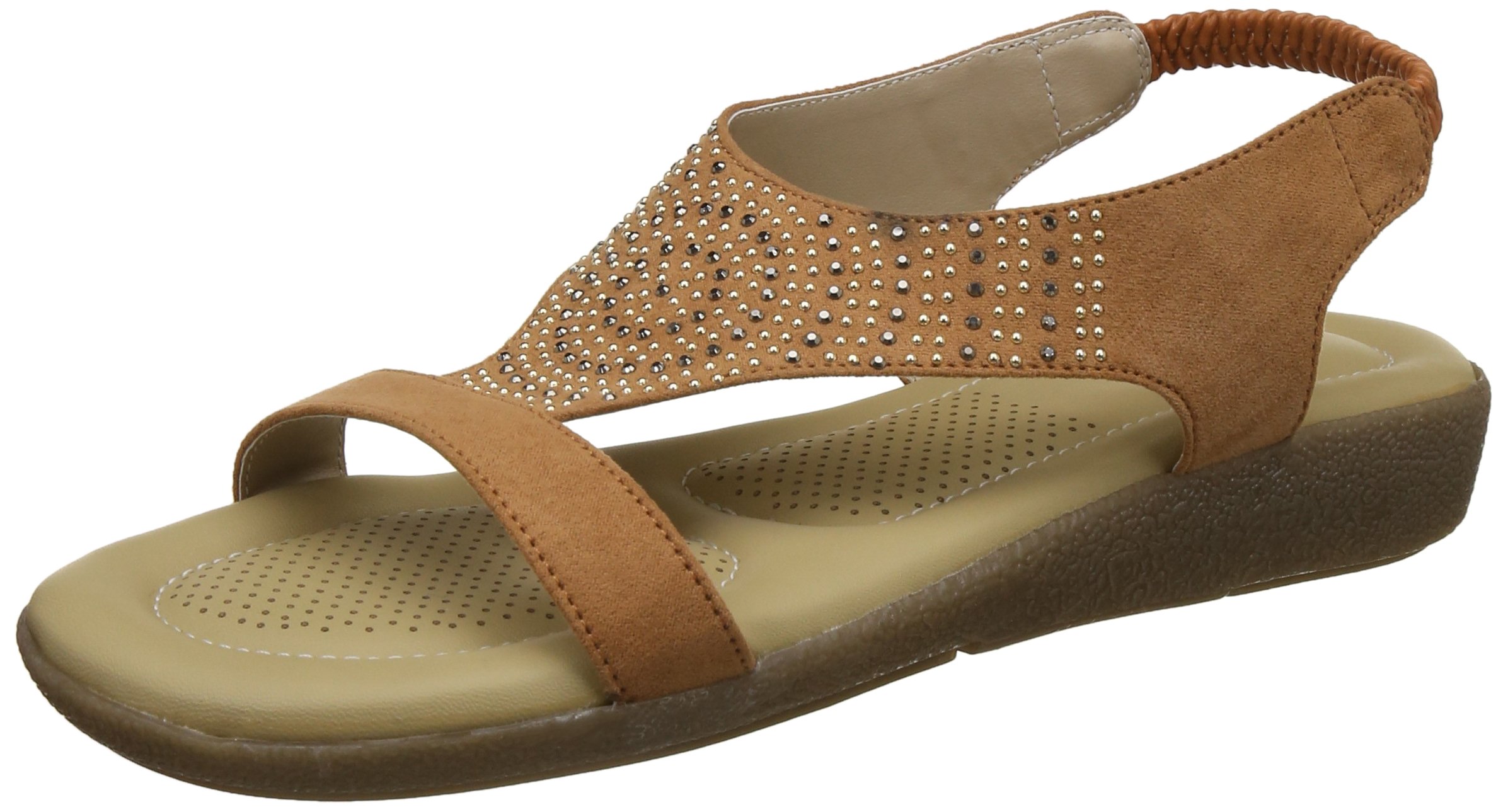 Bata Comfit Womens EMBELLISHED SANDAL (6613960_LIGHT BROWN_4 UK) (B07CT7G52J) Amazon Price History, Amazon Price Tracker