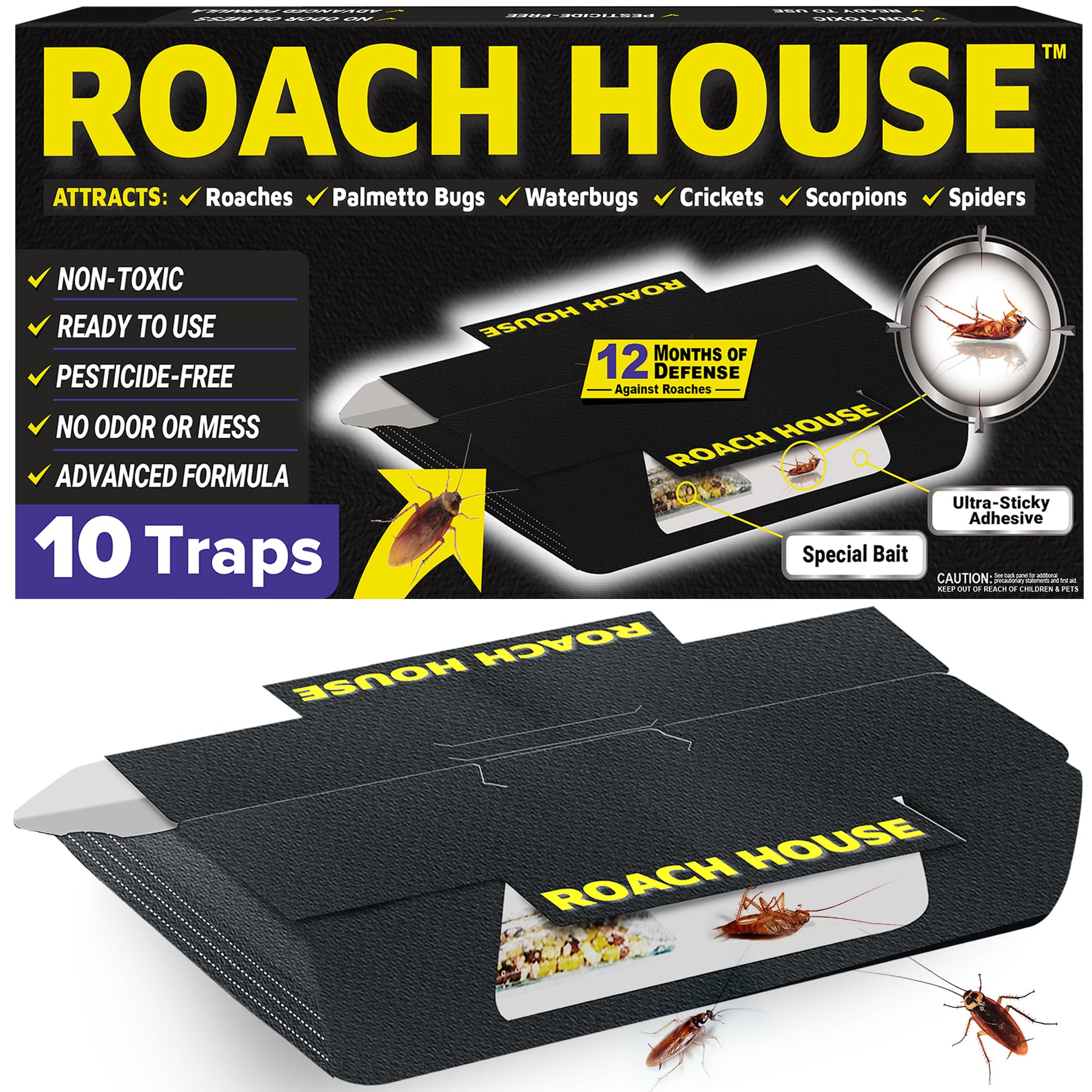 Return10 ペプチド ラグジュアリーセット Amazon.com : ROACH HOUSE Spider, Cricket, Roach & Ant Traps