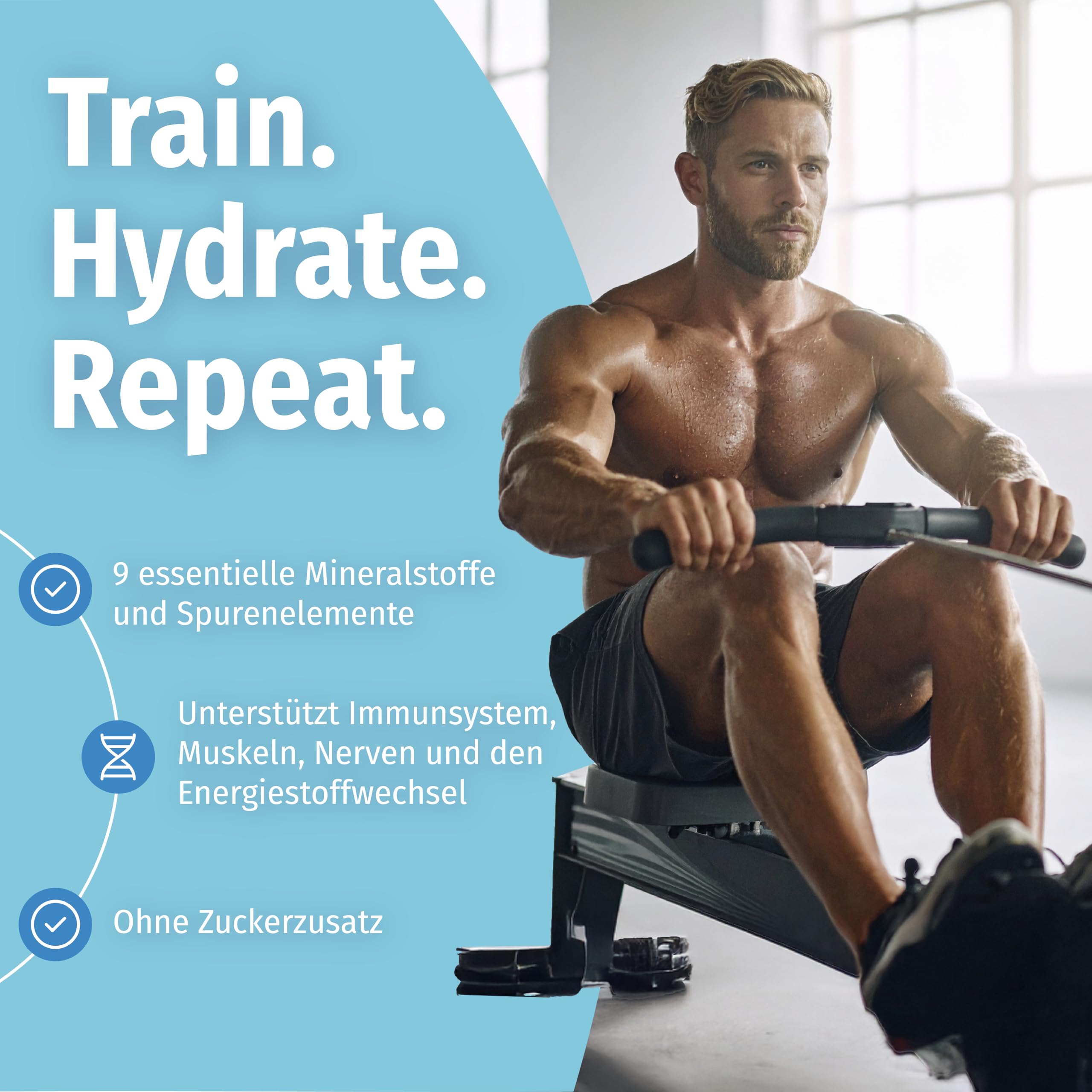 ALL STARS Hydration Electrolytes 300g Fresh Lemon - Elektrolyte Pulver ohne Zucker mit 9 essenziellen Spurenelementen & Mineralstoffen, Kalium, Magnesium, Calcium, Zink & mehr