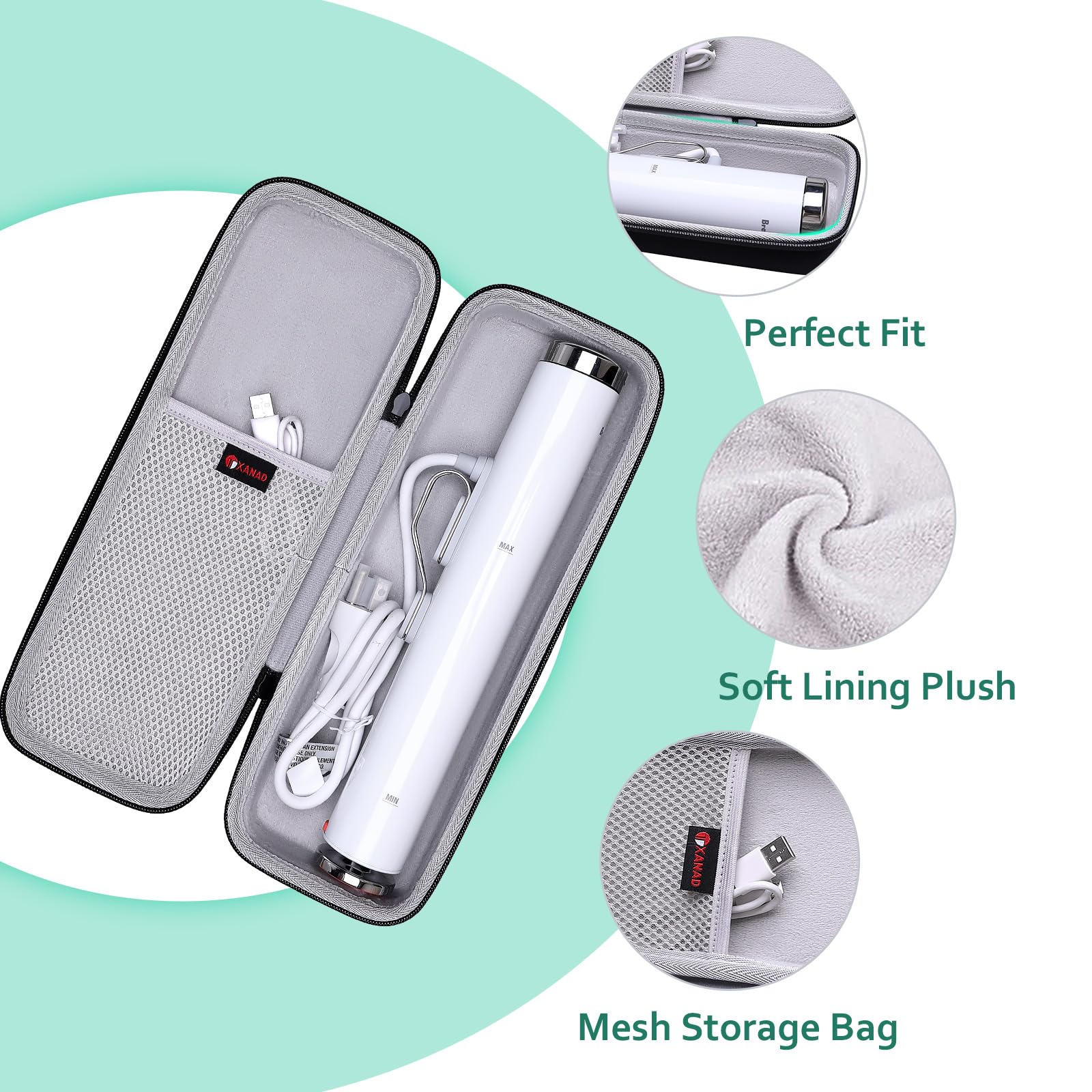XANAD Hard Case for Breville the Joule Turbo Sous Vide Machine BSV600PSS - Travel Portable Storage Carrying Case