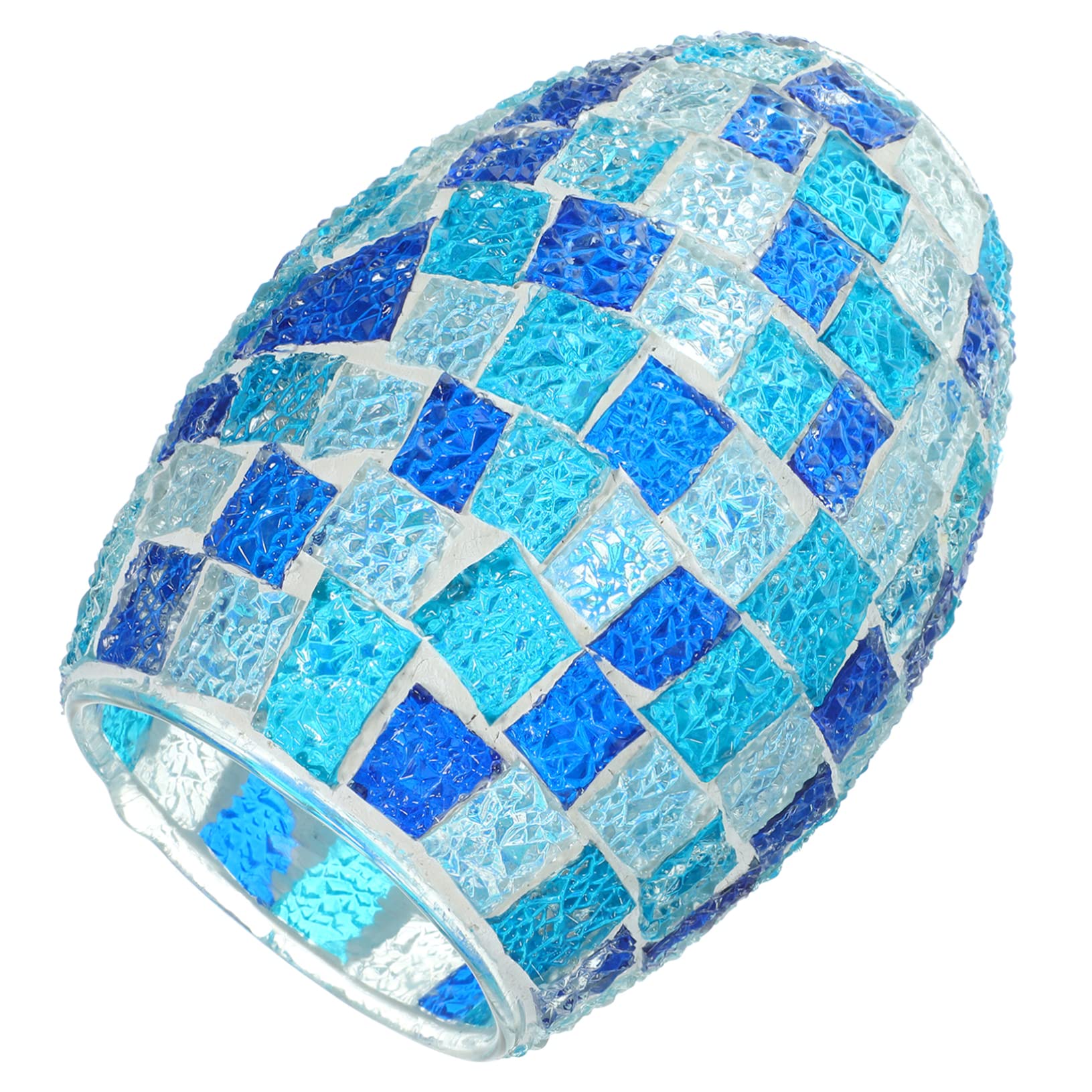 Bnjlsdatwr 1 Light Shade， Light Shade Crystal Chandeliers Stained Glass Lampshade Lamp Vintage Lampshades For Table Wall Desk Ceiling Cover (Color : O(1)