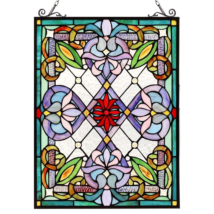 Buy Capulina Victorian Style Stained Glass Window Hangings Suncatchers