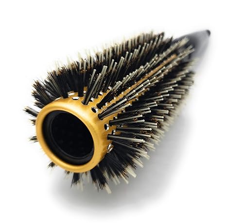 Miniatura 2 de Cerámica de jabalí + cepillo térmico de nailon para el cabello de 2.5 pulgadas #1323