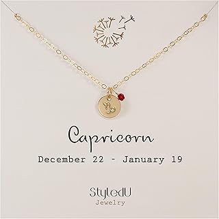 Amazon.com: Capricorn Necklace