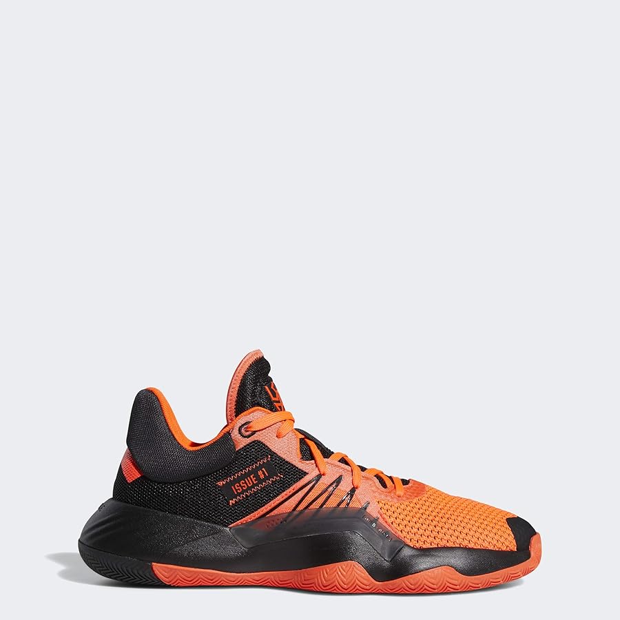 adidas Mens D.O.N. Issue 1 Fitness Basketball Shoes Black 8 Medium
