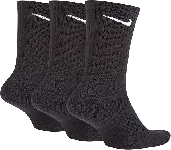 Nike Mixte Everyday Cushioned Lot de 3 paires de chaussettes - 3