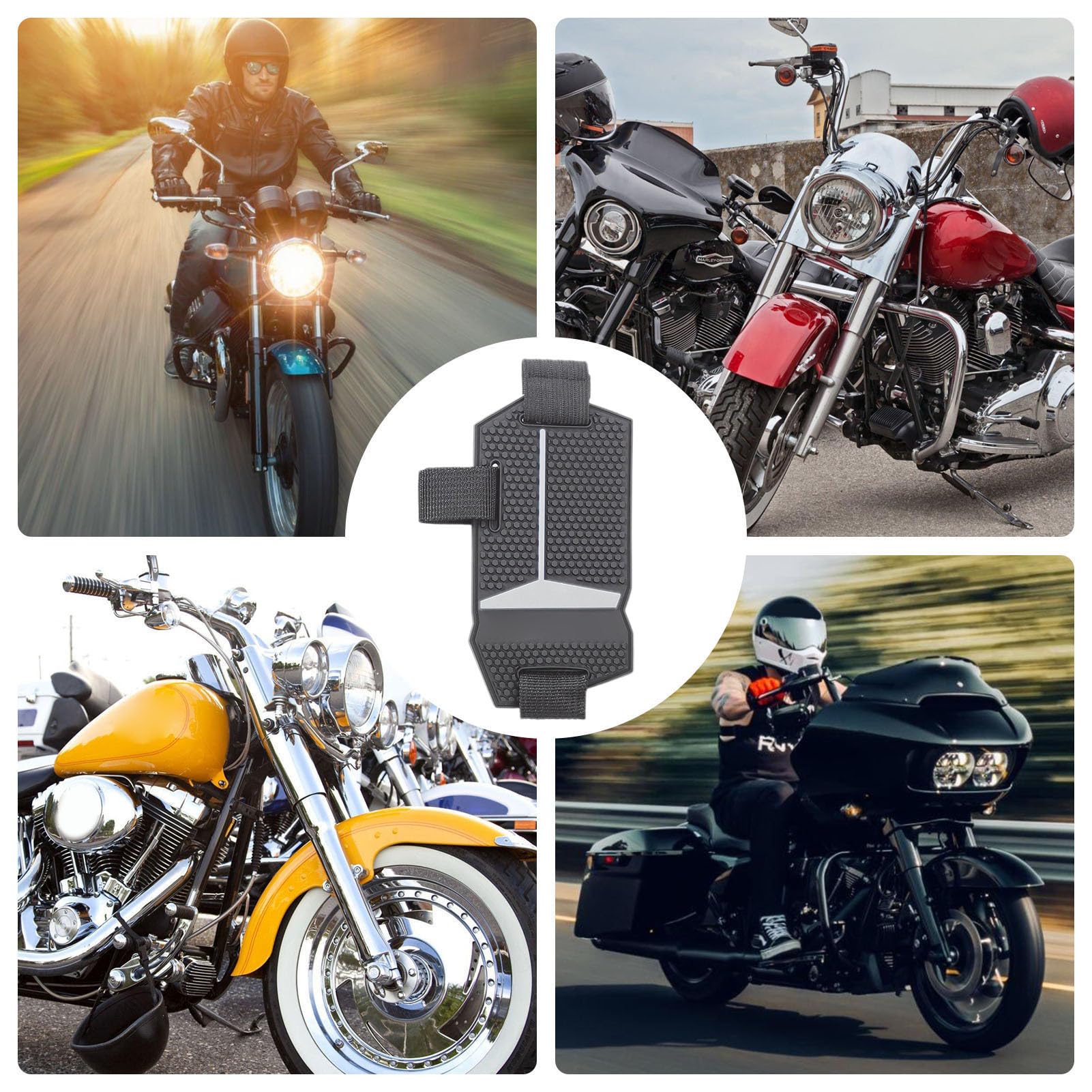 Paracambio Per Moto In TPU - Protezione Antiscivolo Per Scarpe, Con Cinghia Regolabile In Velcro - Foto 7