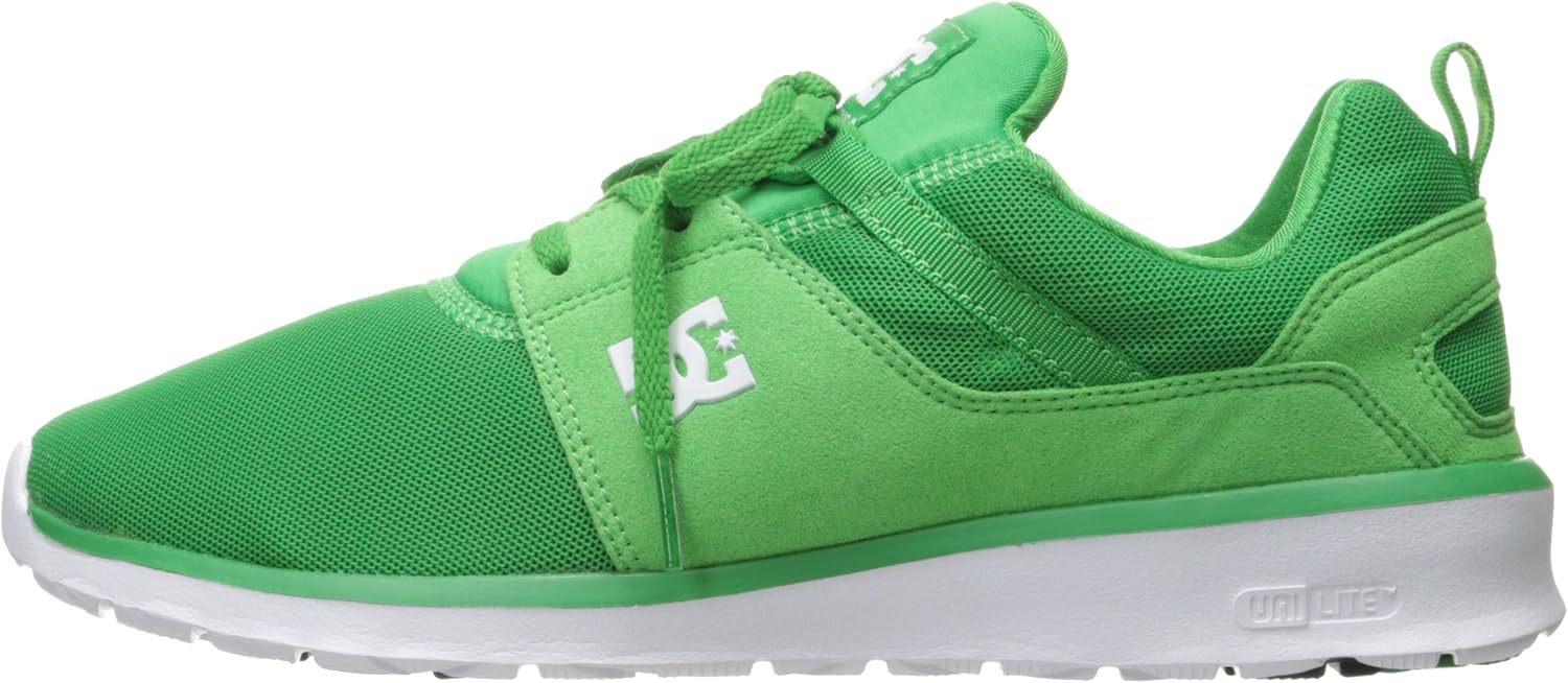 DC Men's Heathrow Casual Skate Shoe 5 Green