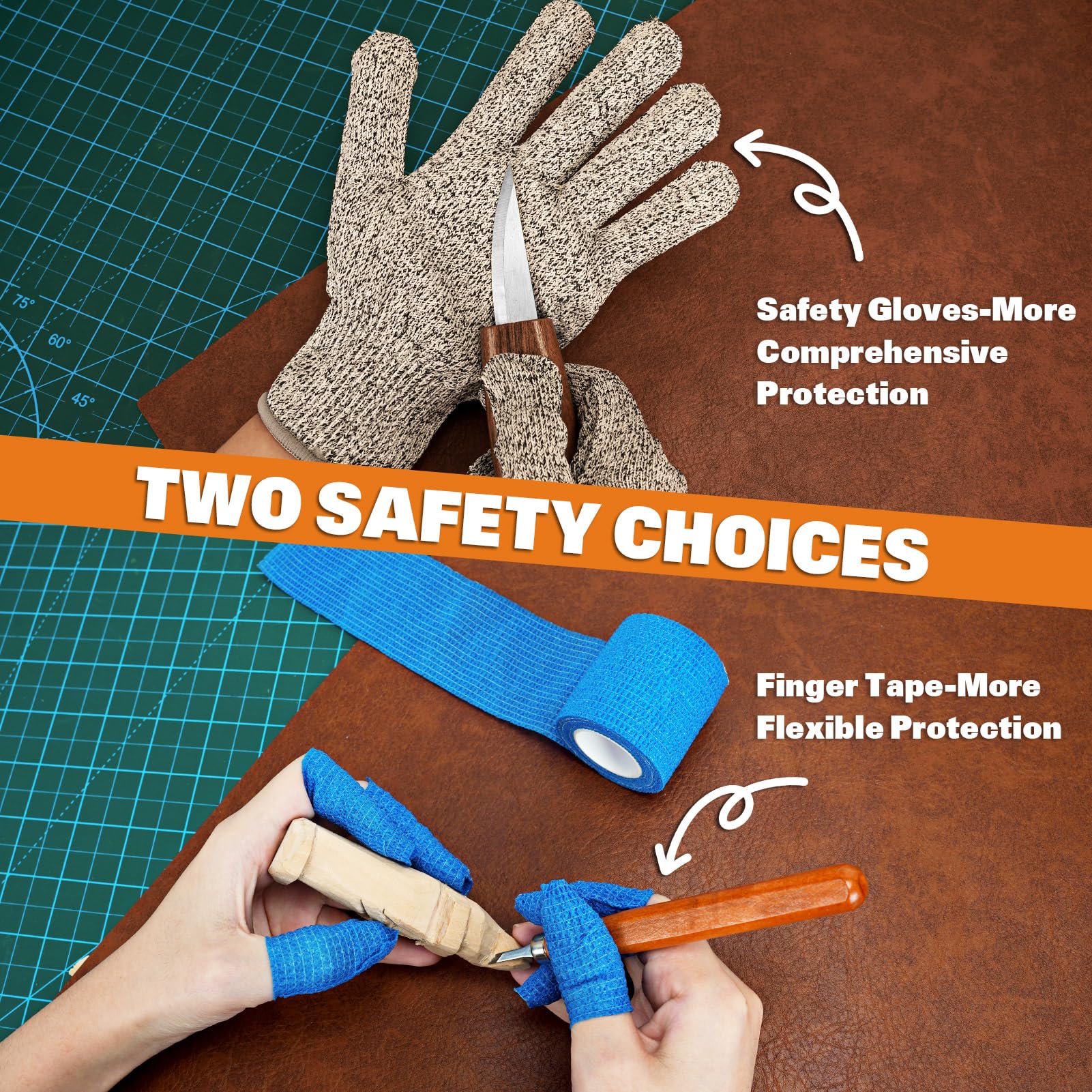 Wood Carving Kit, 32Pcs Wood Carving Tools with PU Storage Bag, Wood Whittling Knife Kit with 4pcs Templates & 11pcs Wood Carving Knives for Wood DIY Beginners