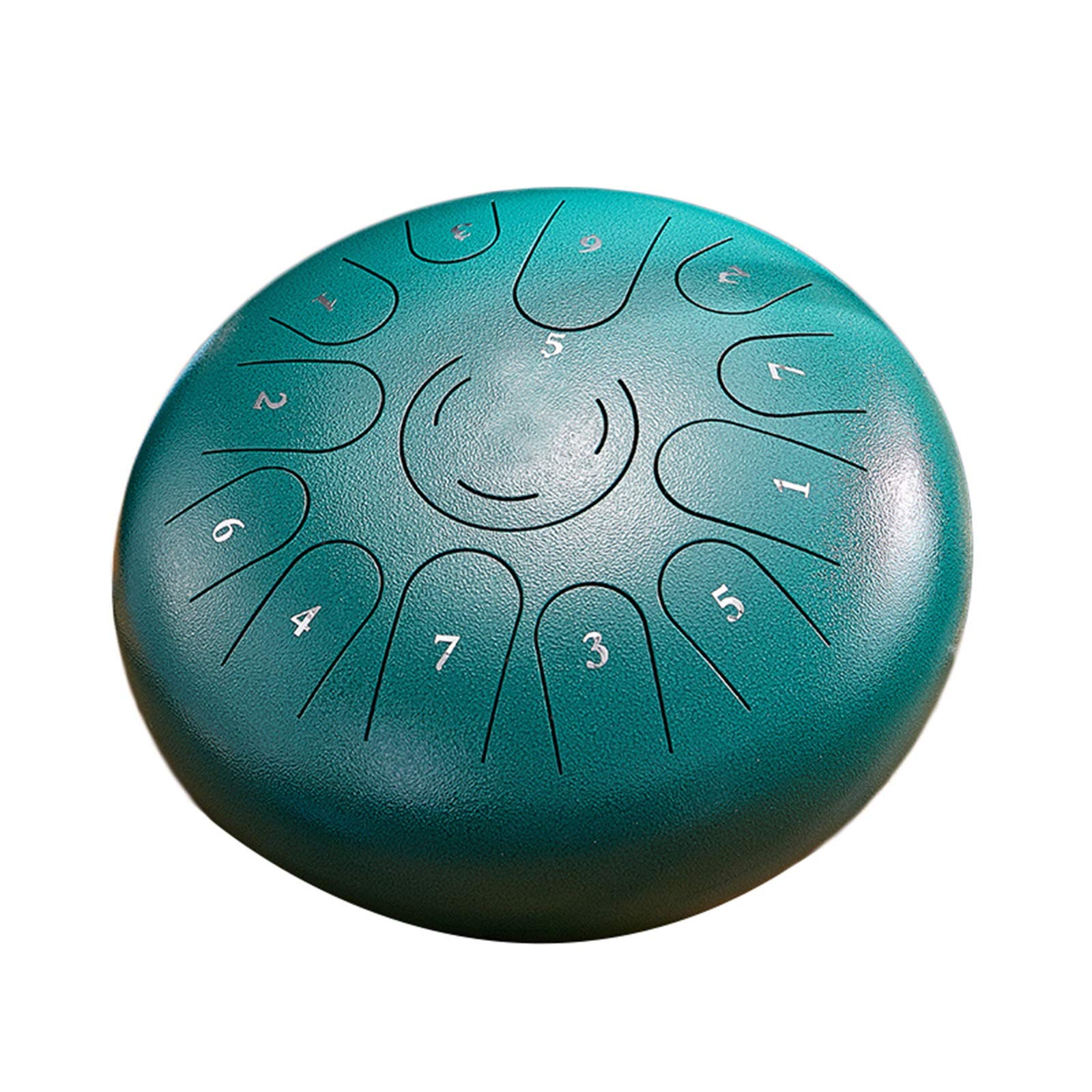 Instrumento De Percusión De 12 Pulgadas De La Lengua De Acero De 12 Pulgadas Para La Meditación Personal, Yoga, Zen, Incluidos Tambores Portátiles, Mazos, Yemas, Notas Adhesivas (Color : A)