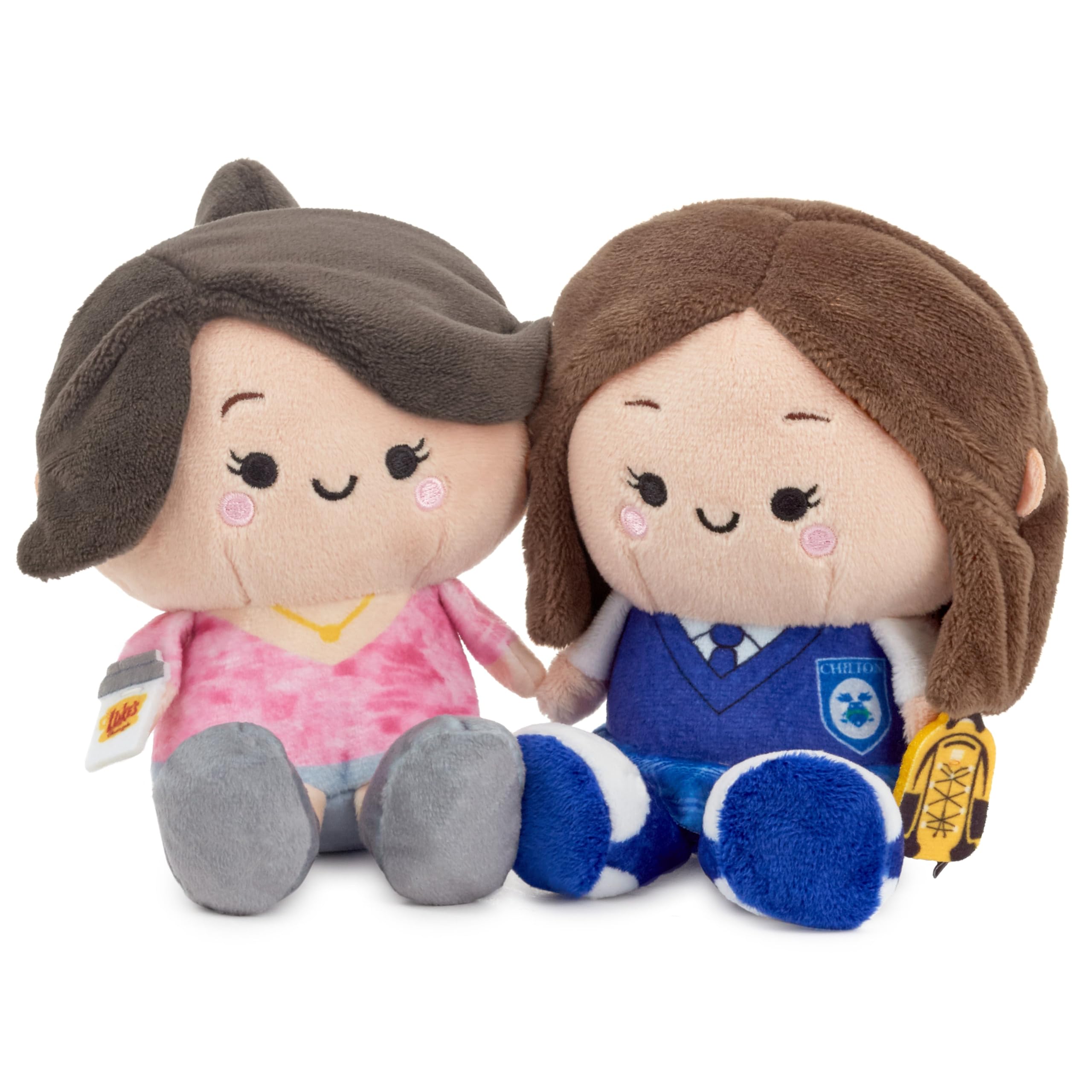 Hallmark Better Together Warner Bros. Gilmore Girls, Lorelai & Rory Magnetic Plush Pair