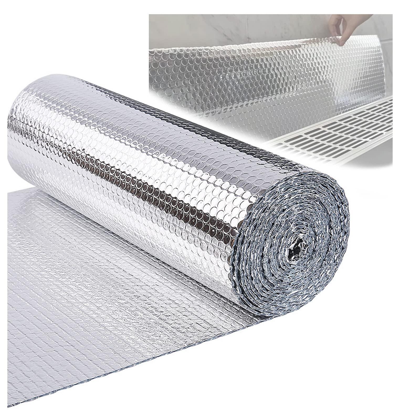 Radiator Reflectors, Radiator Reflector Panels, 3mm Thick Radiator Reflector Foil, for Saves Energy & Money - Reduces Heat Loss (0.6 * 5m)